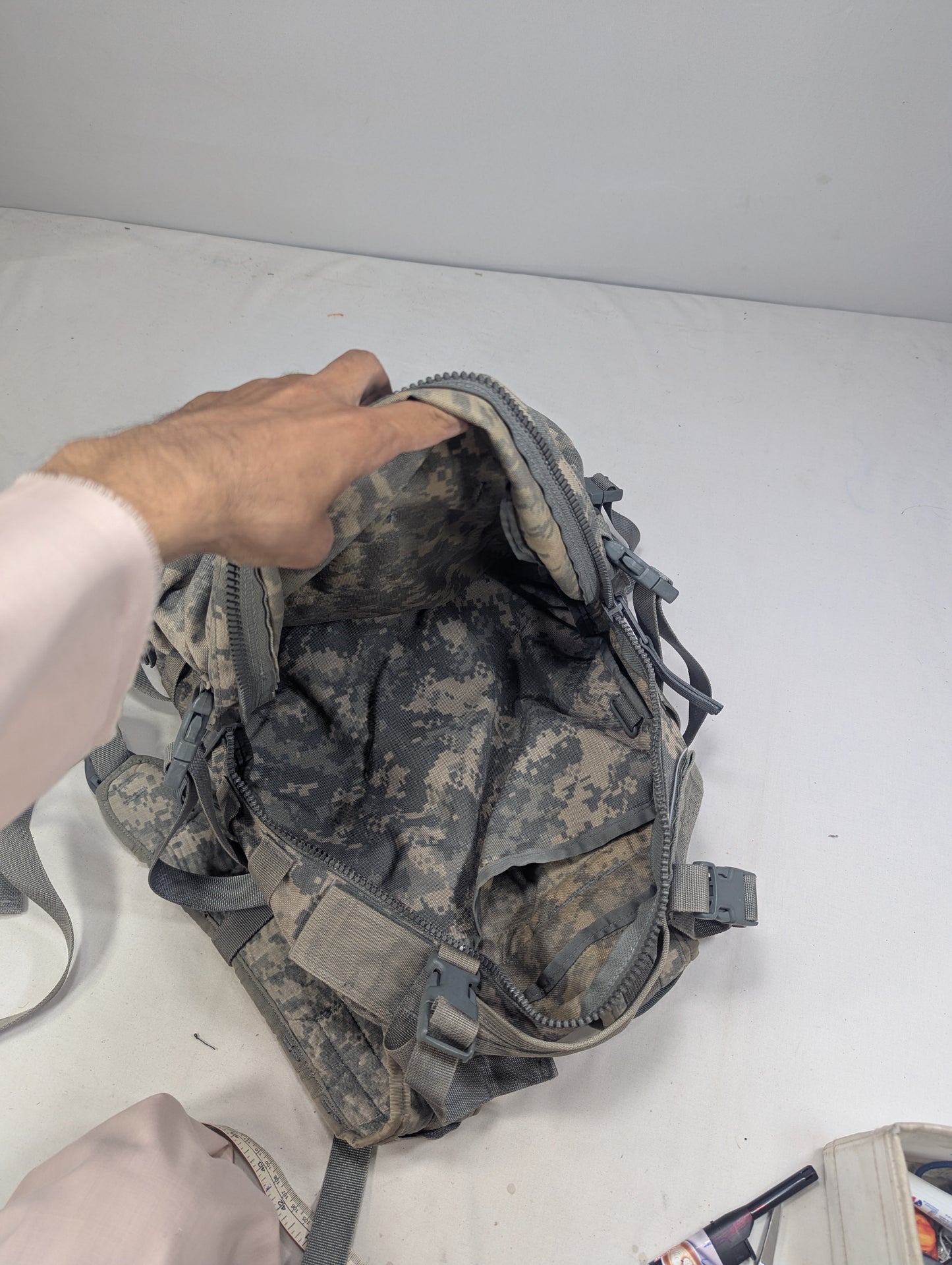 USA lot camouflage military backpack