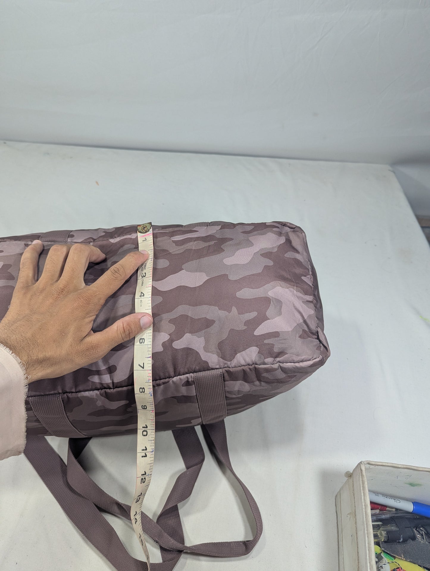 Camouflage military backpack