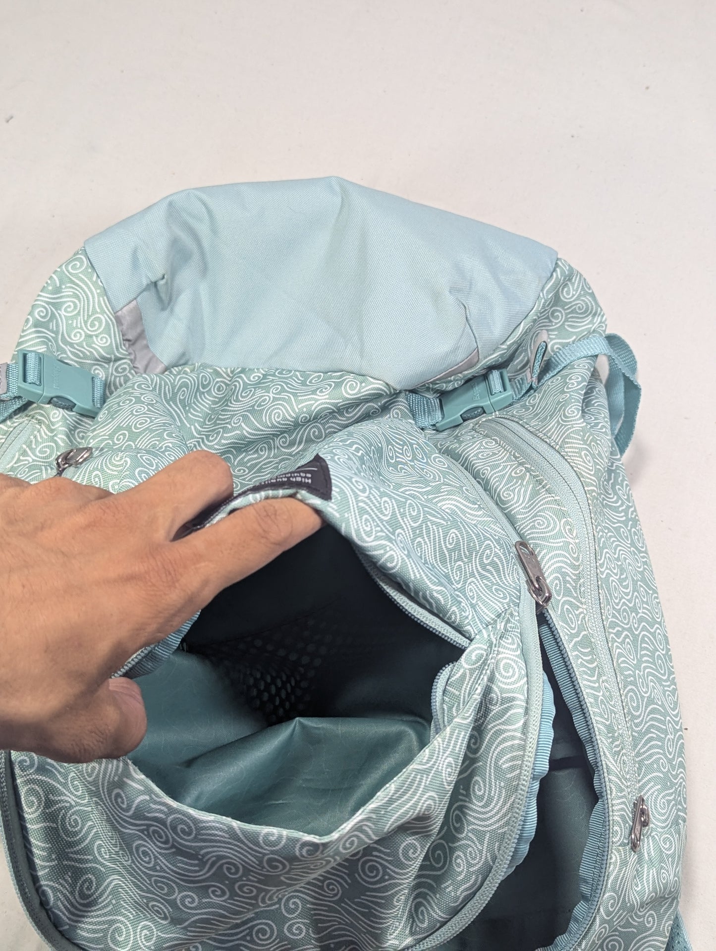 Preloved authentic backpack with laptop portion