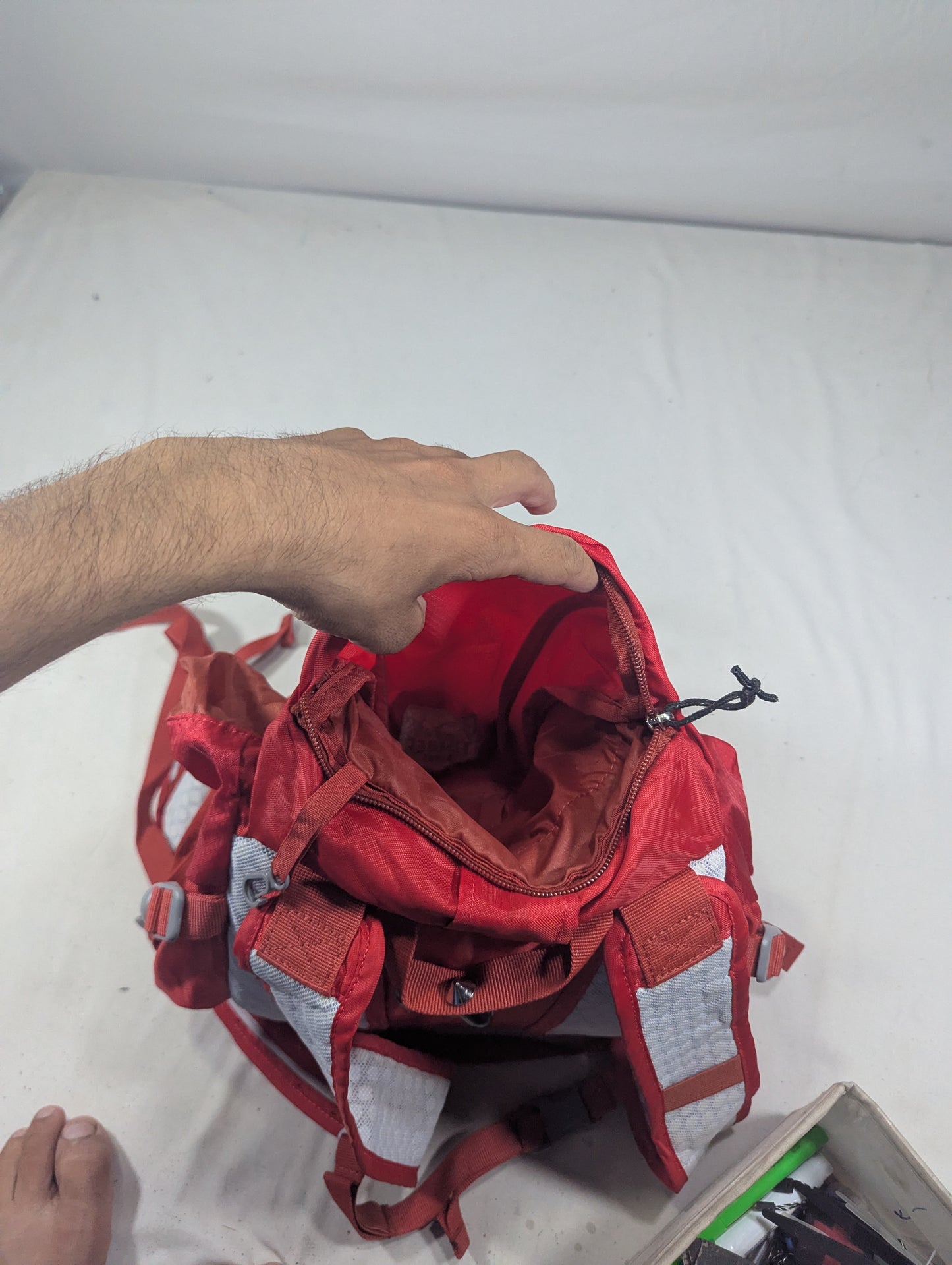 Preloved light weight hiking tourist backpack