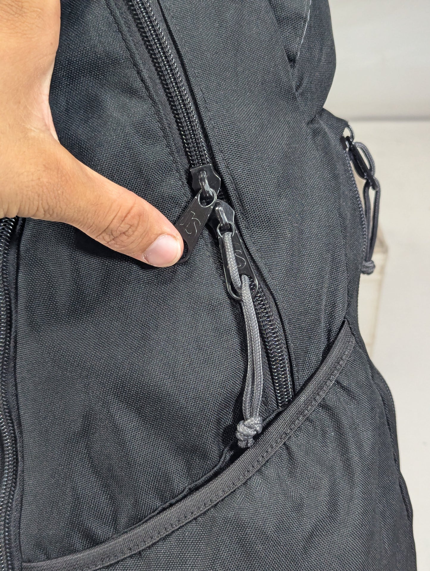 Jan sport black color backpack