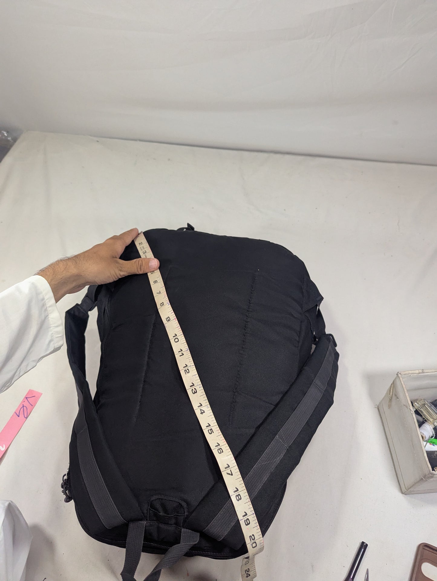 Jan sport black color backpack