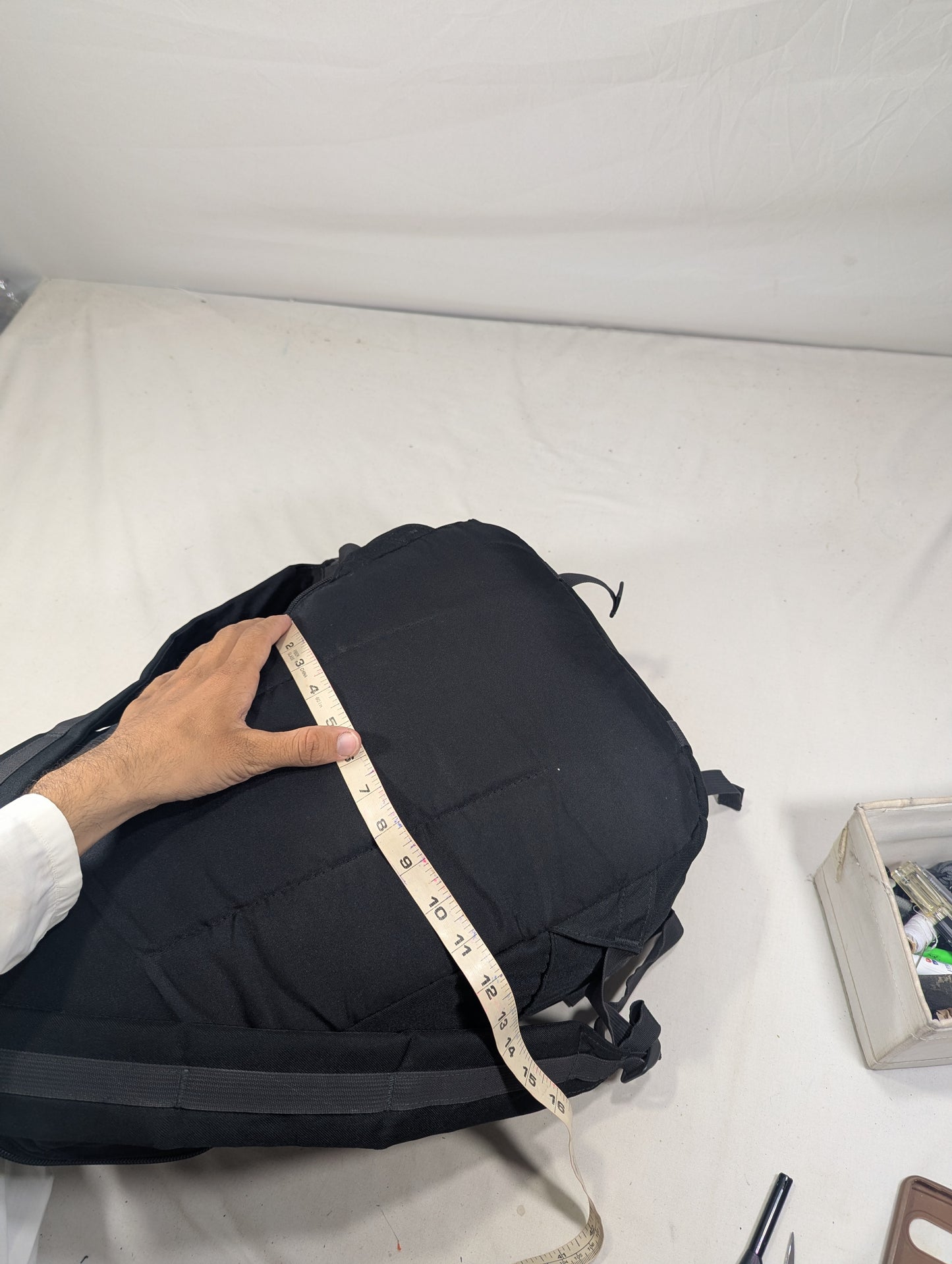 Jan sport black color backpack
