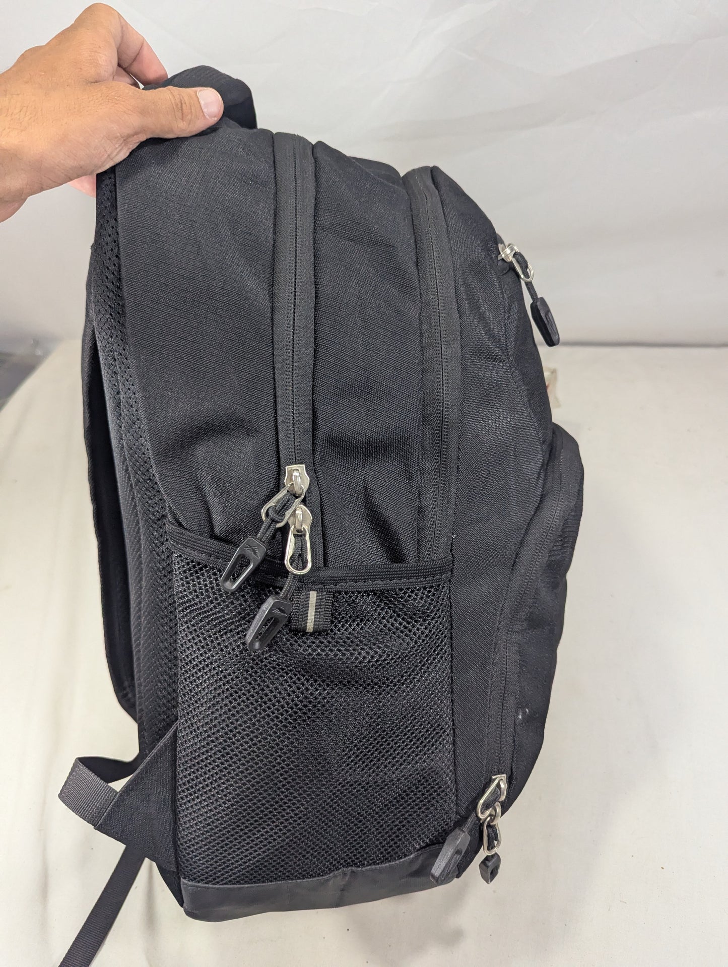 High Sierra Black color heavy load backpack
