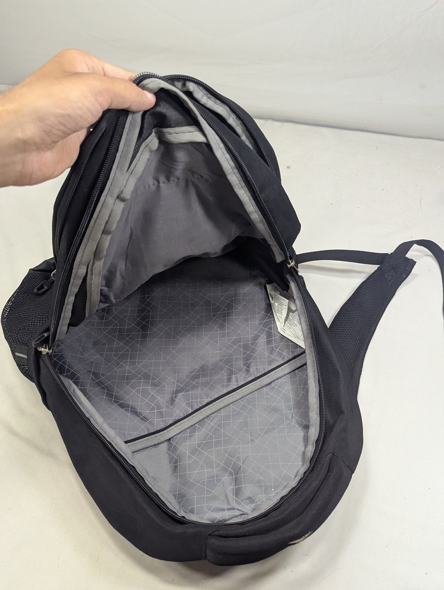 High Sierra Black color heavy load backpack