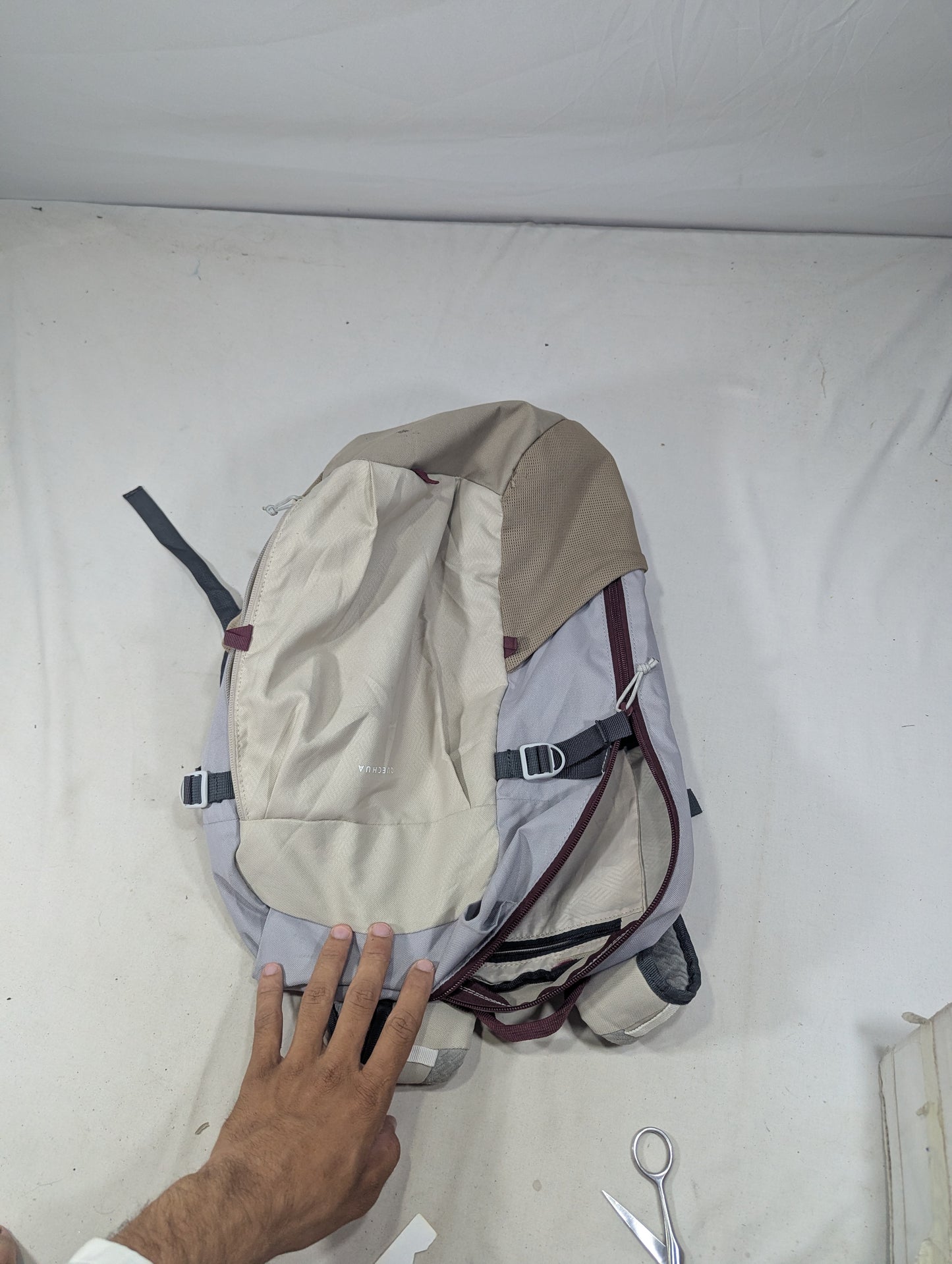 Quechua French brand backpack