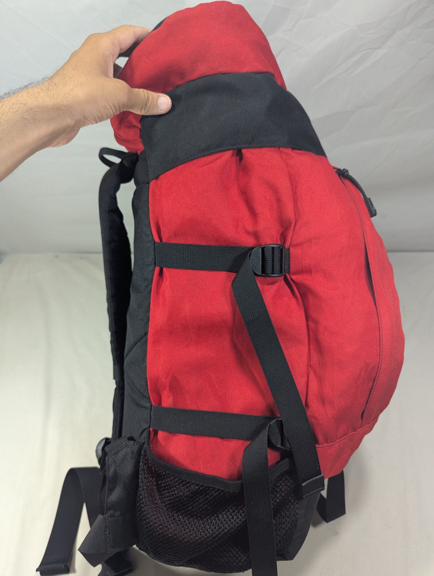 The north face authentic hiking tourist backpack