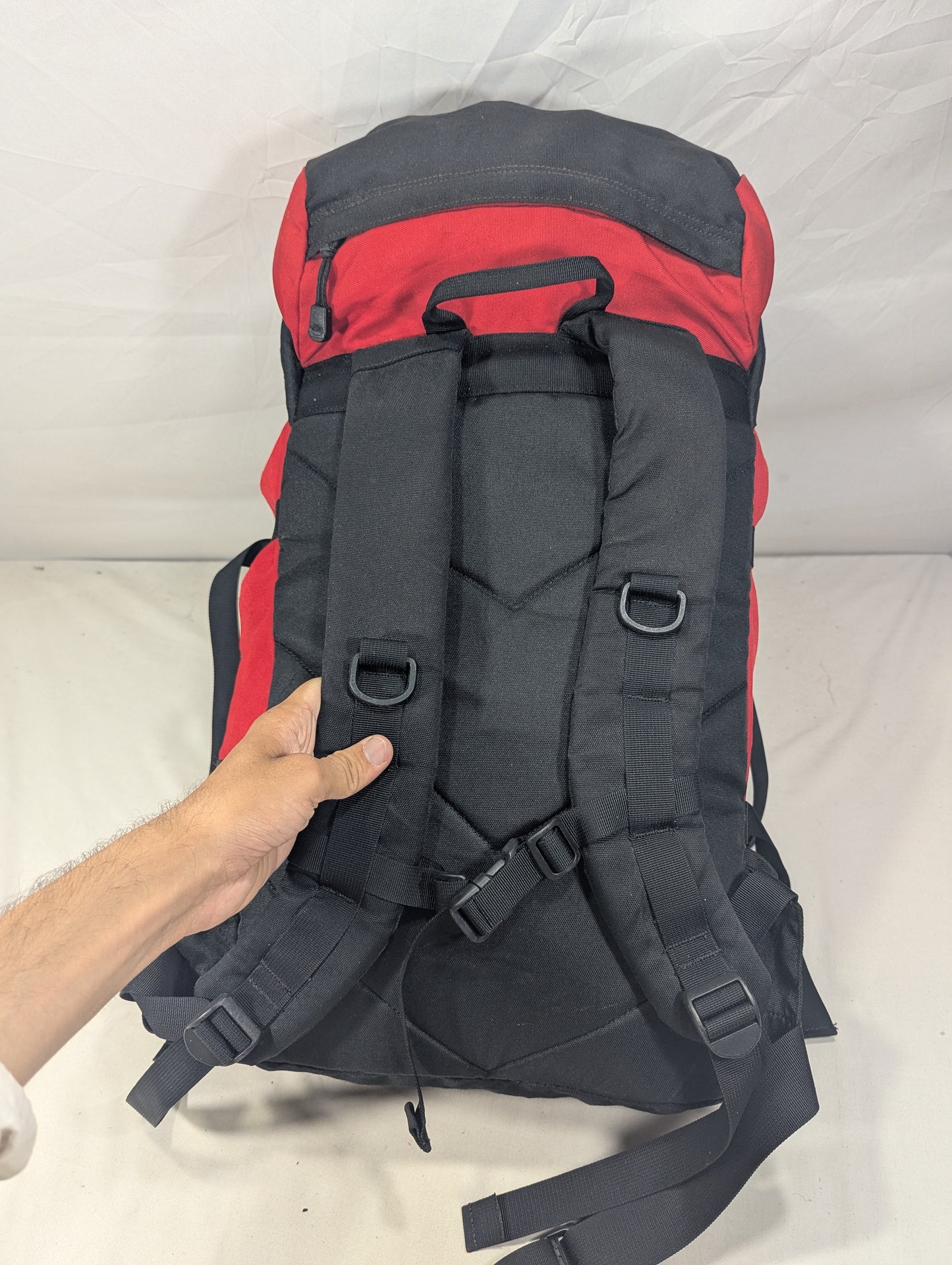 The north face authentic hiking tourist backpack