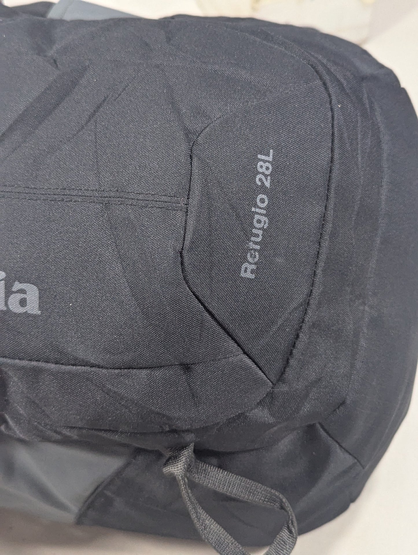 Patagonia black color backpack