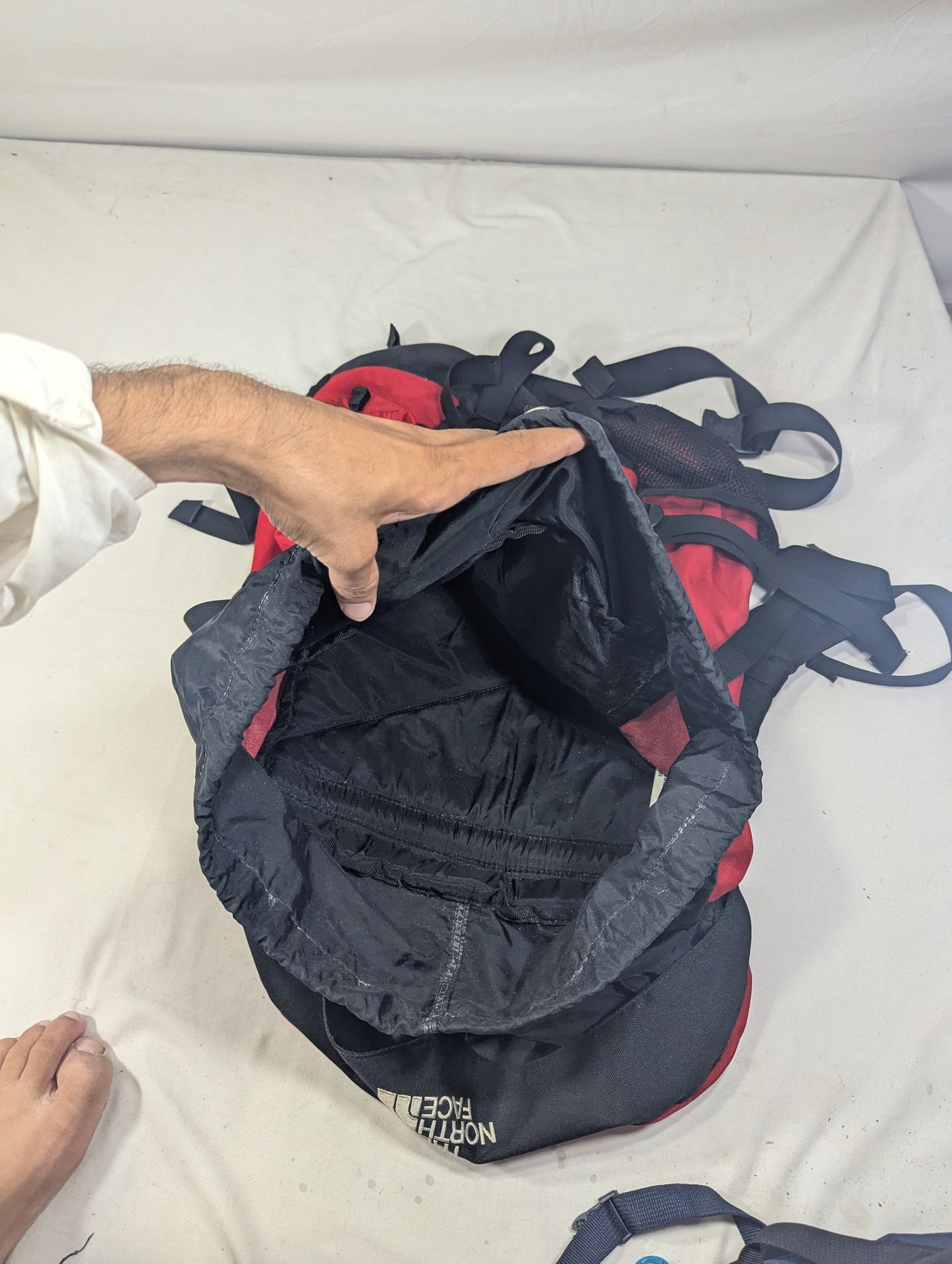 The north face authentic hiking tourist backpack