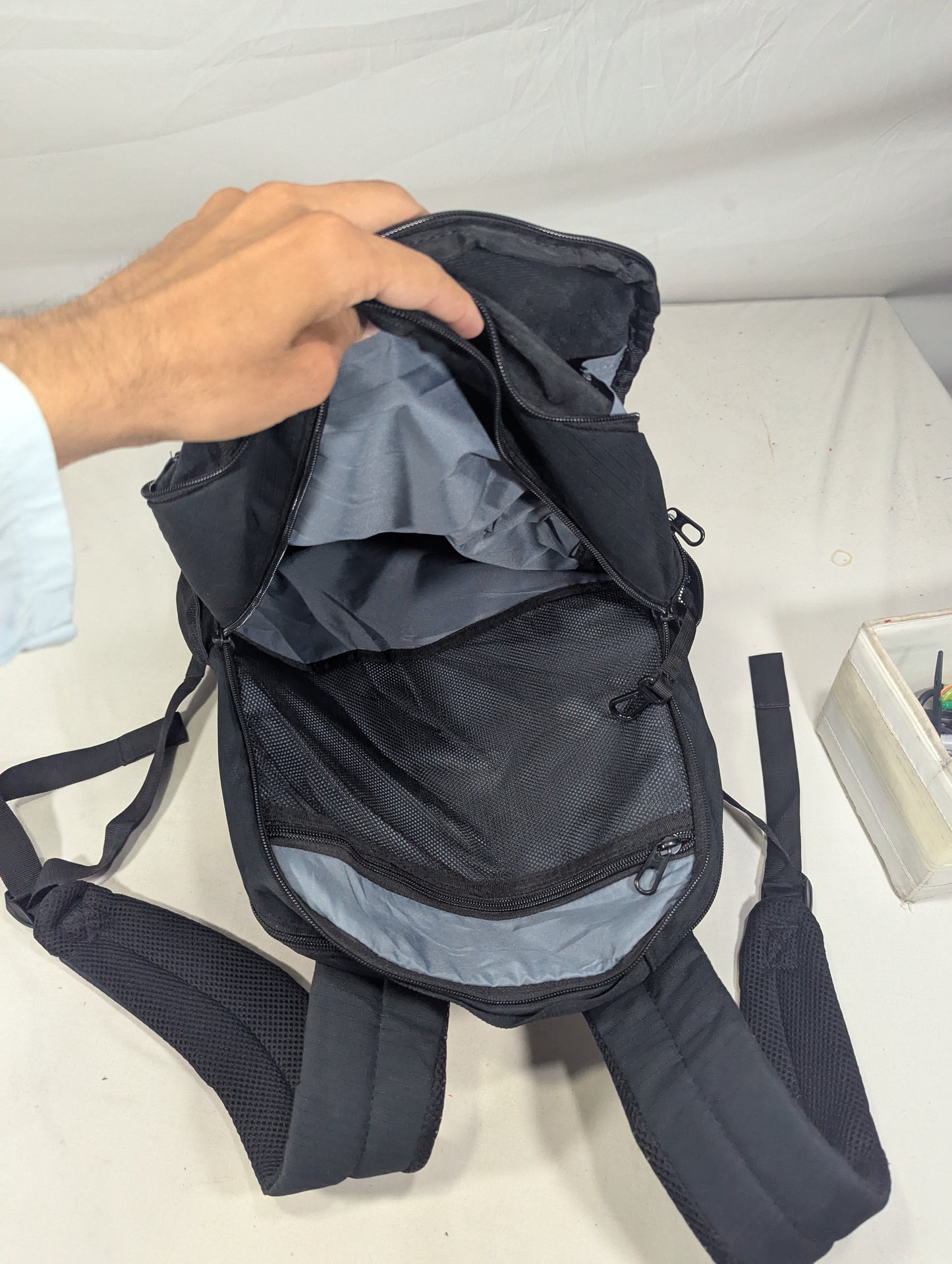Nike black color authentic backpack