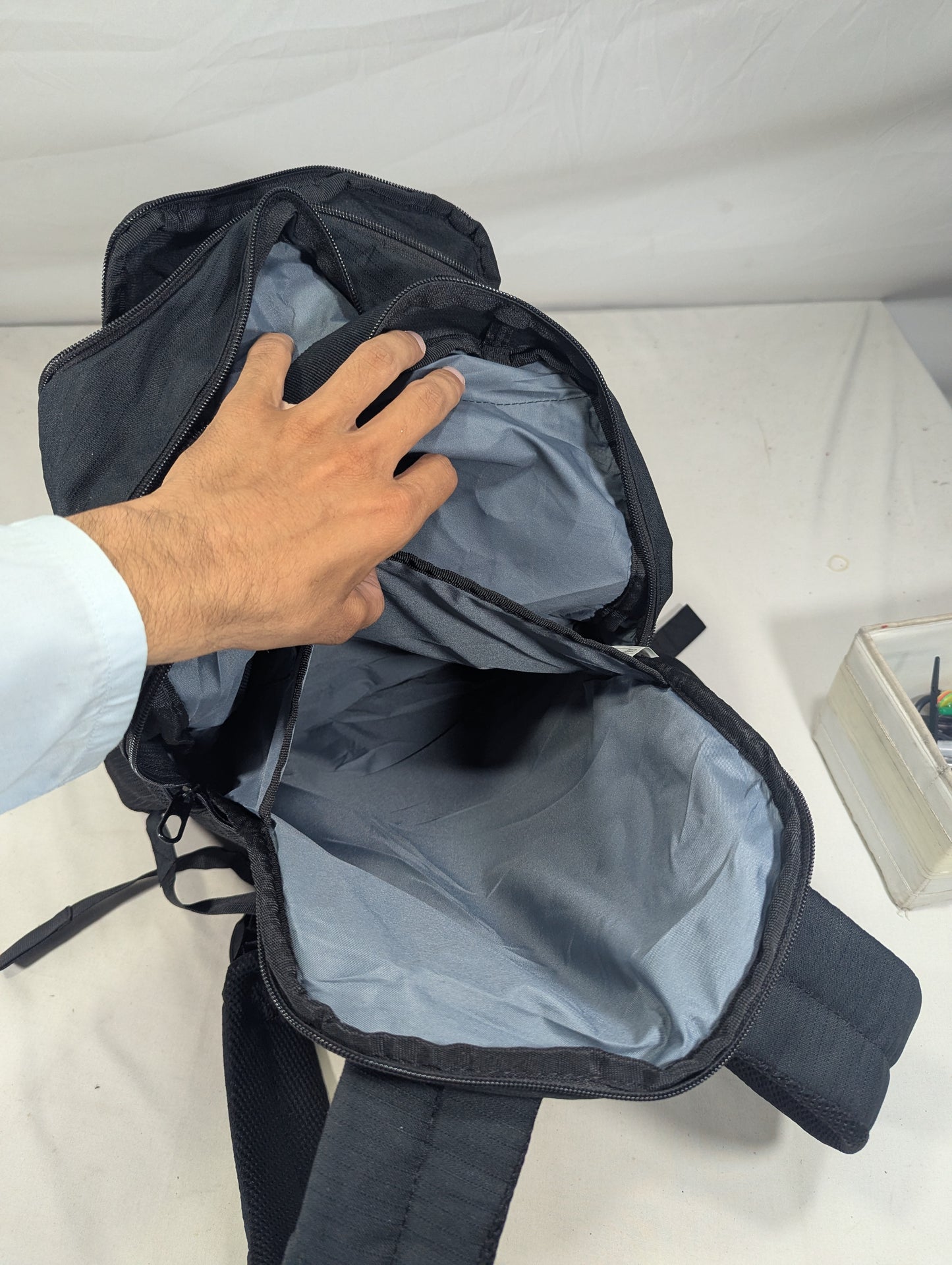 Nike black color authentic backpack