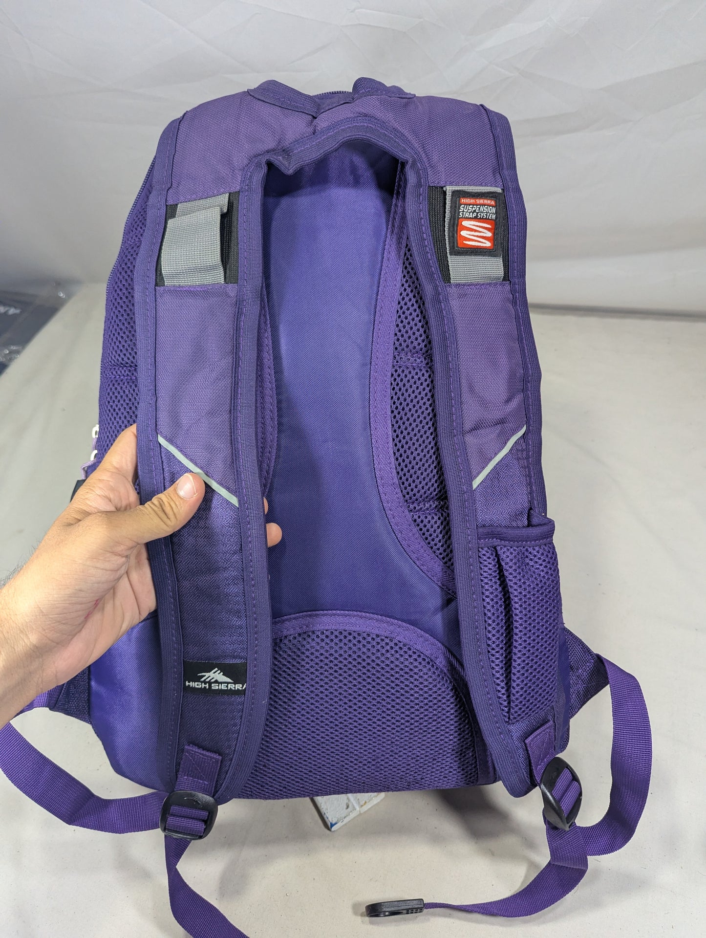 High Sierra attractive color heavy load school college backpack