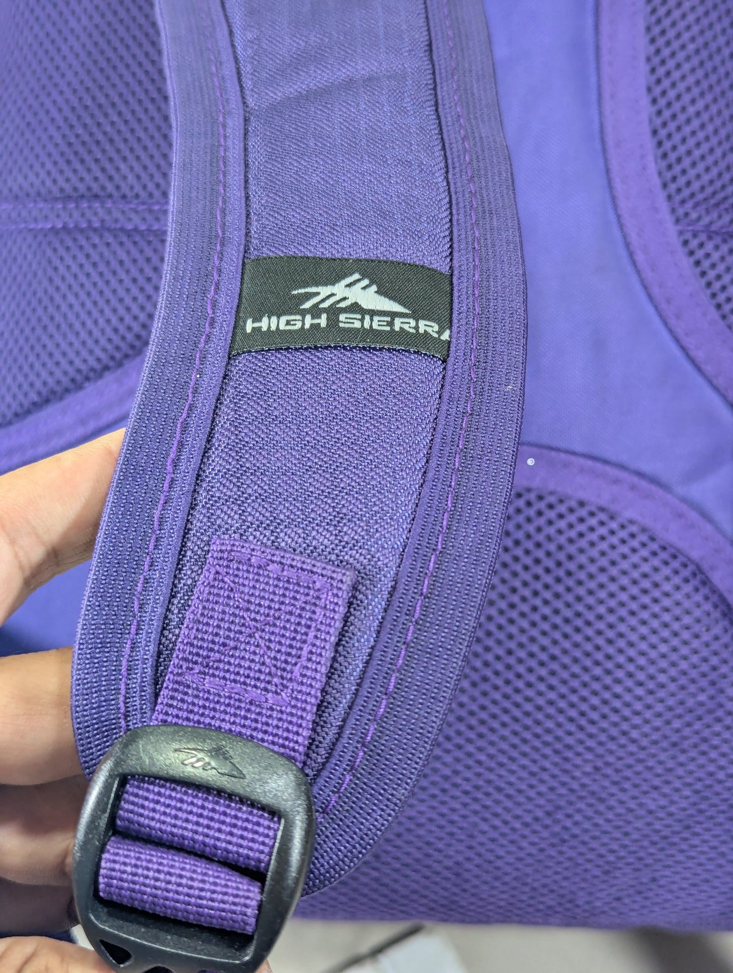 High Sierra attractive color heavy load school college backpack