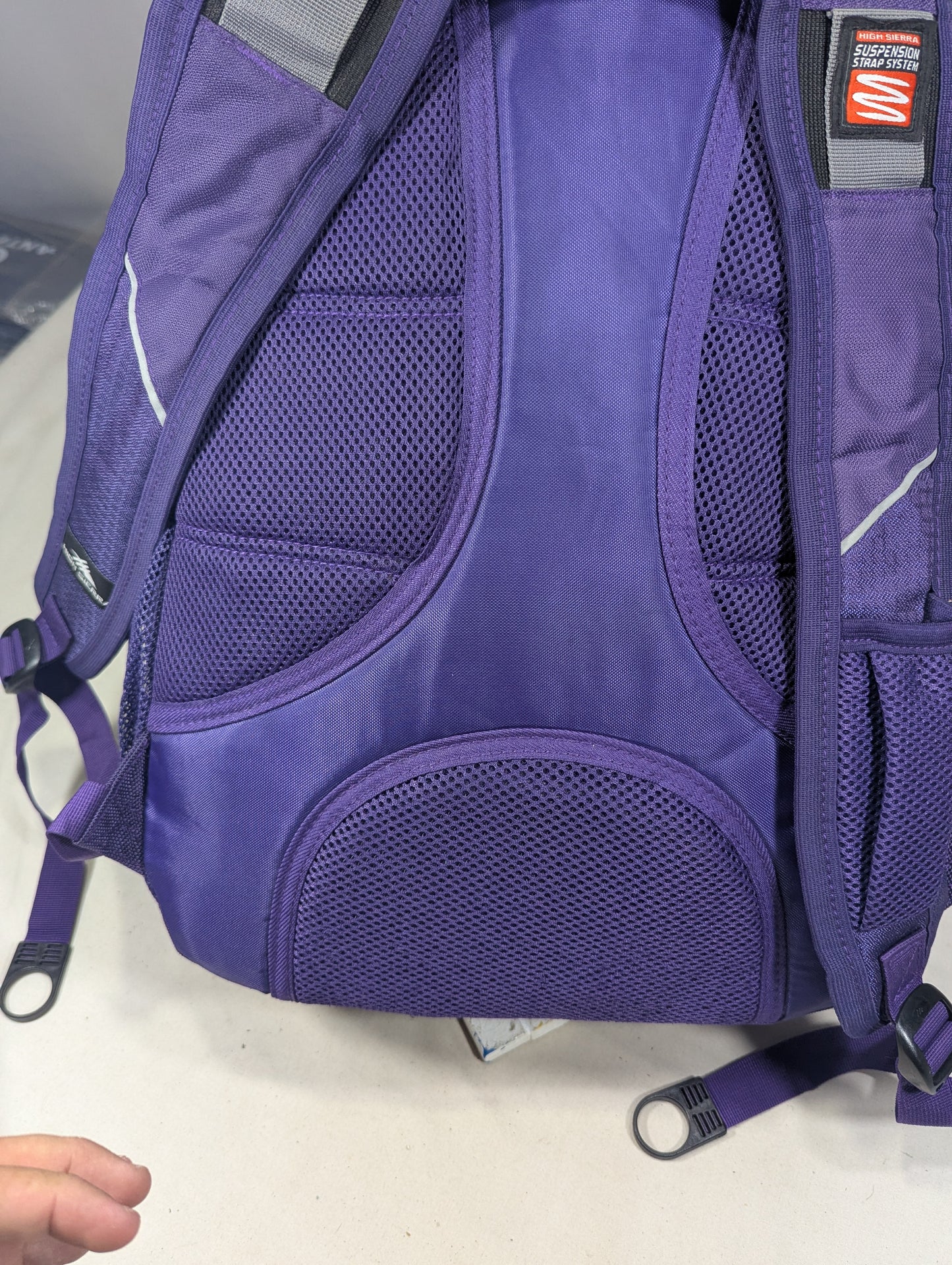 High Sierra attractive color heavy load school college backpack
