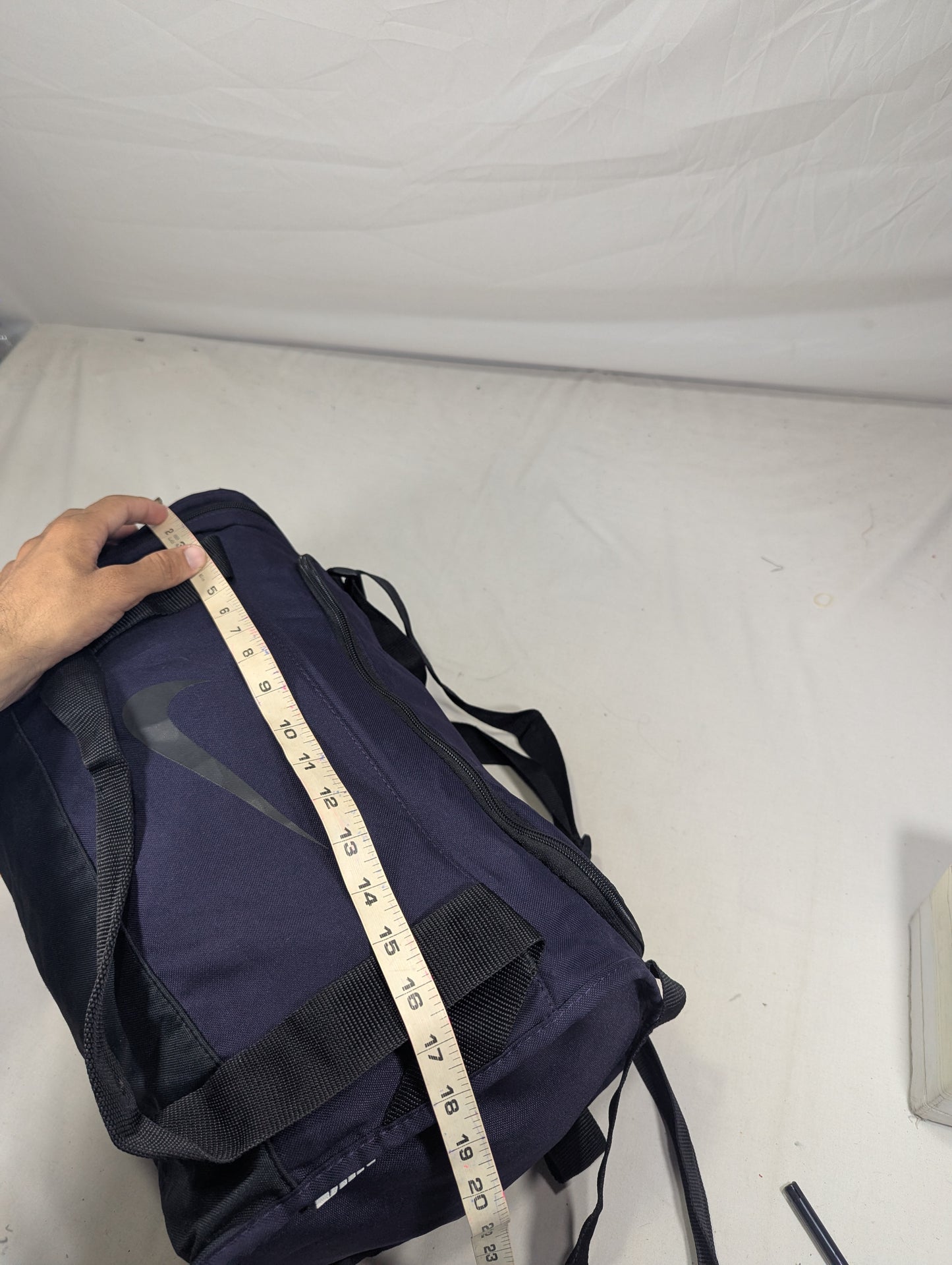 Light weight with separate shoes portion authentic Nike bag, gym bag