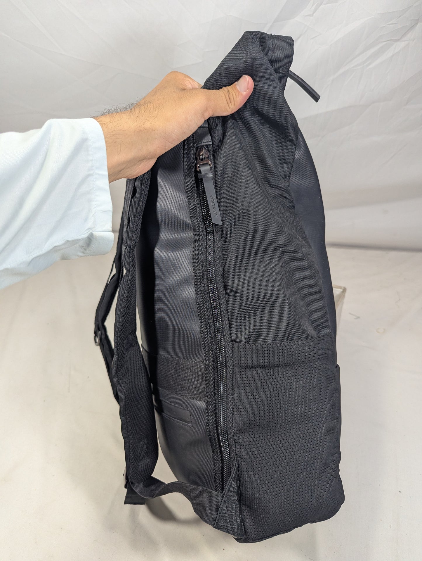 Black color rucksack backpack