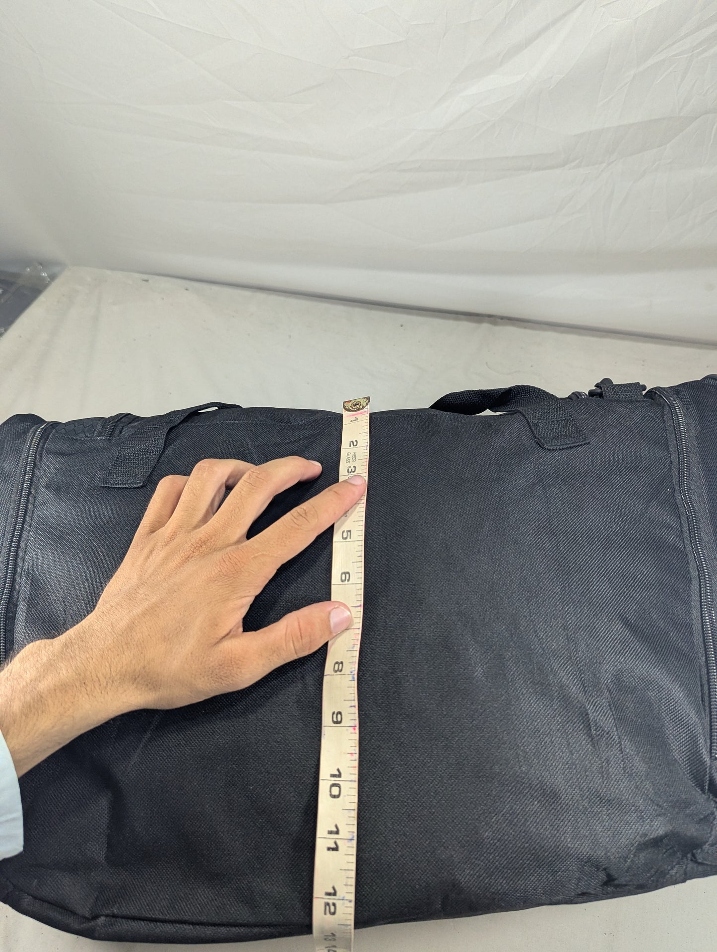 Lifetime guaranteed bag, with separate shoes portion