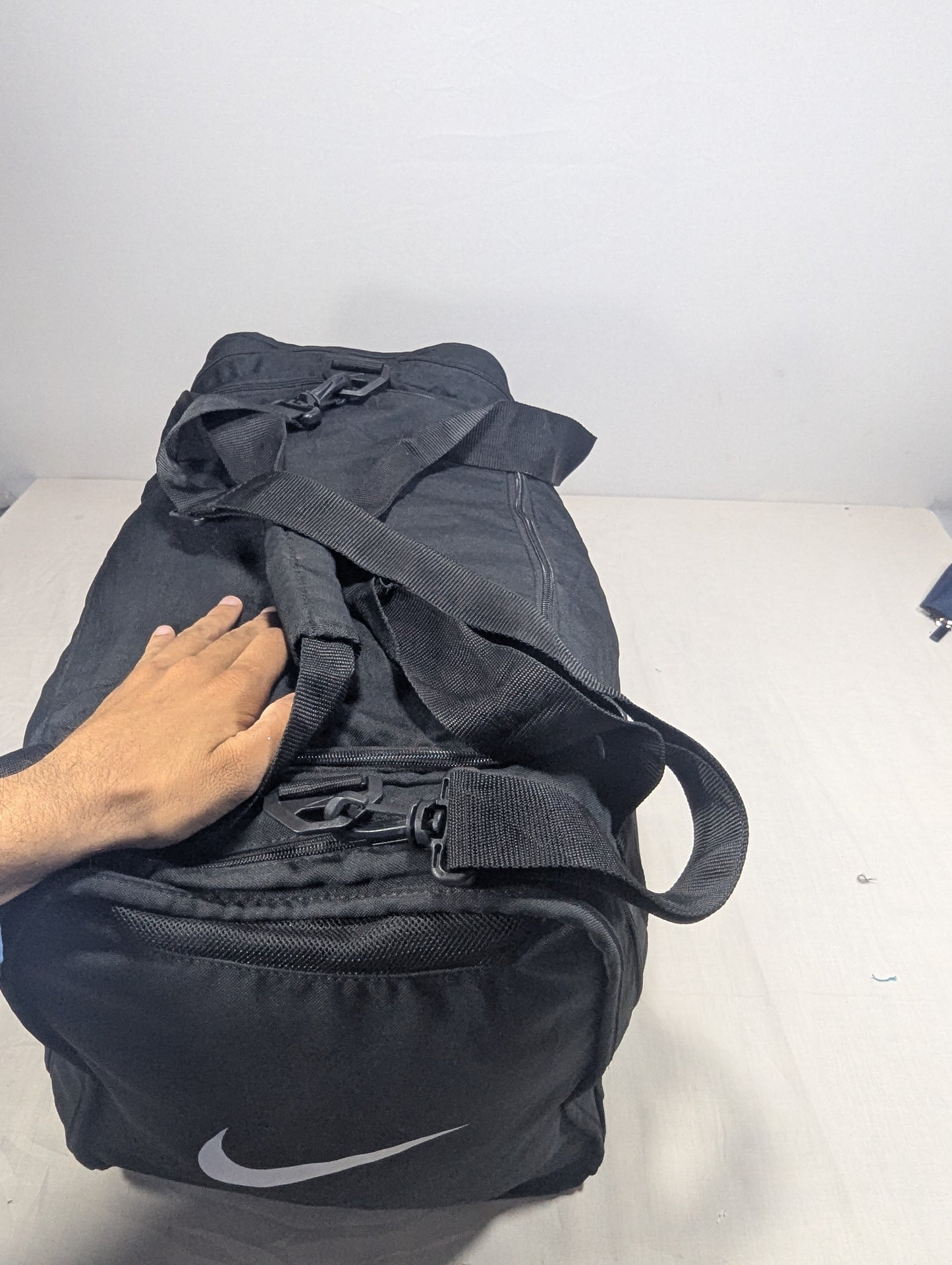 Nike Authentic bag with separate shoes portion for gym travelling purpose