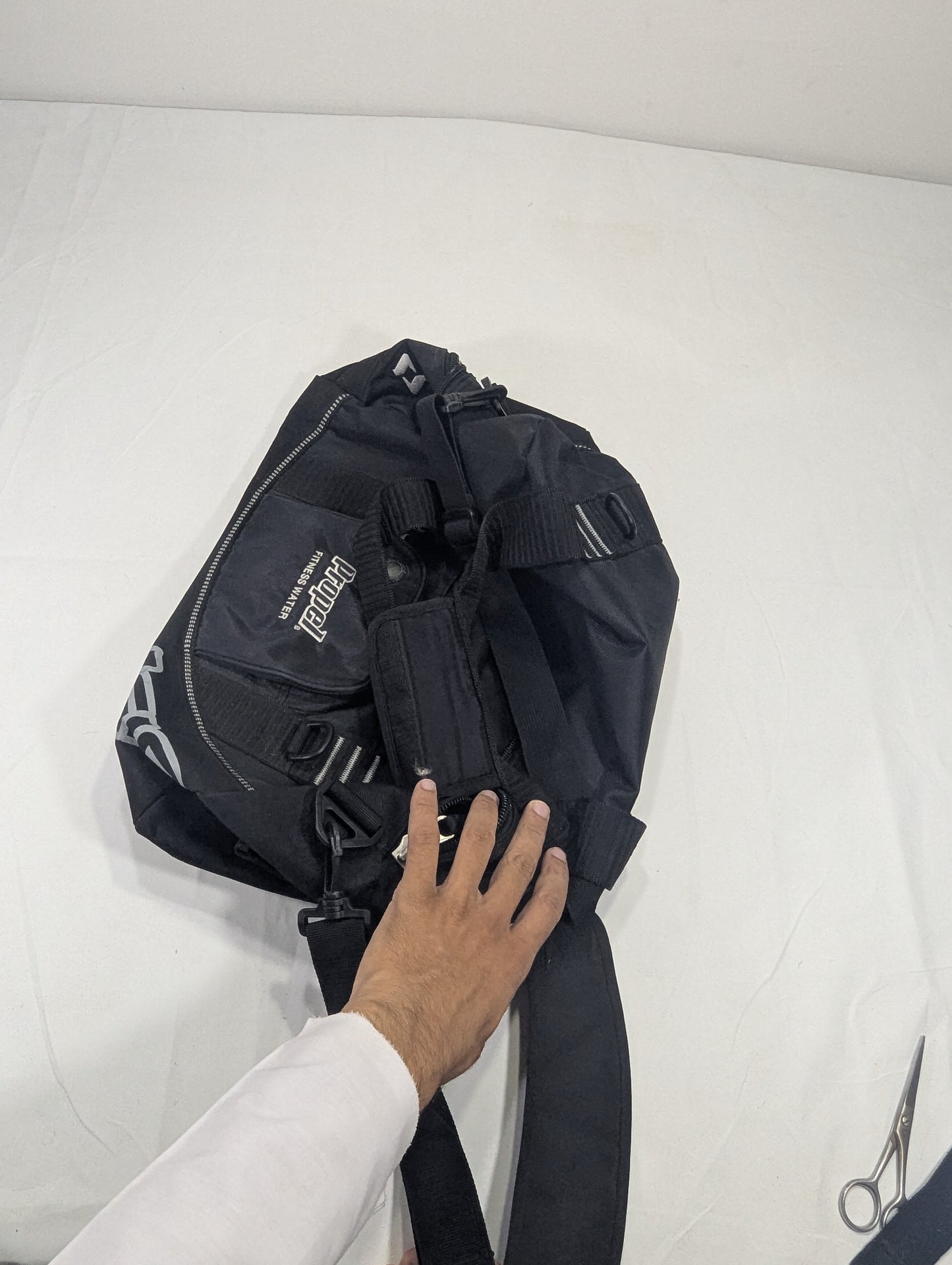 Nike Authentic bag with separate shoes portion for gym travelling purpose