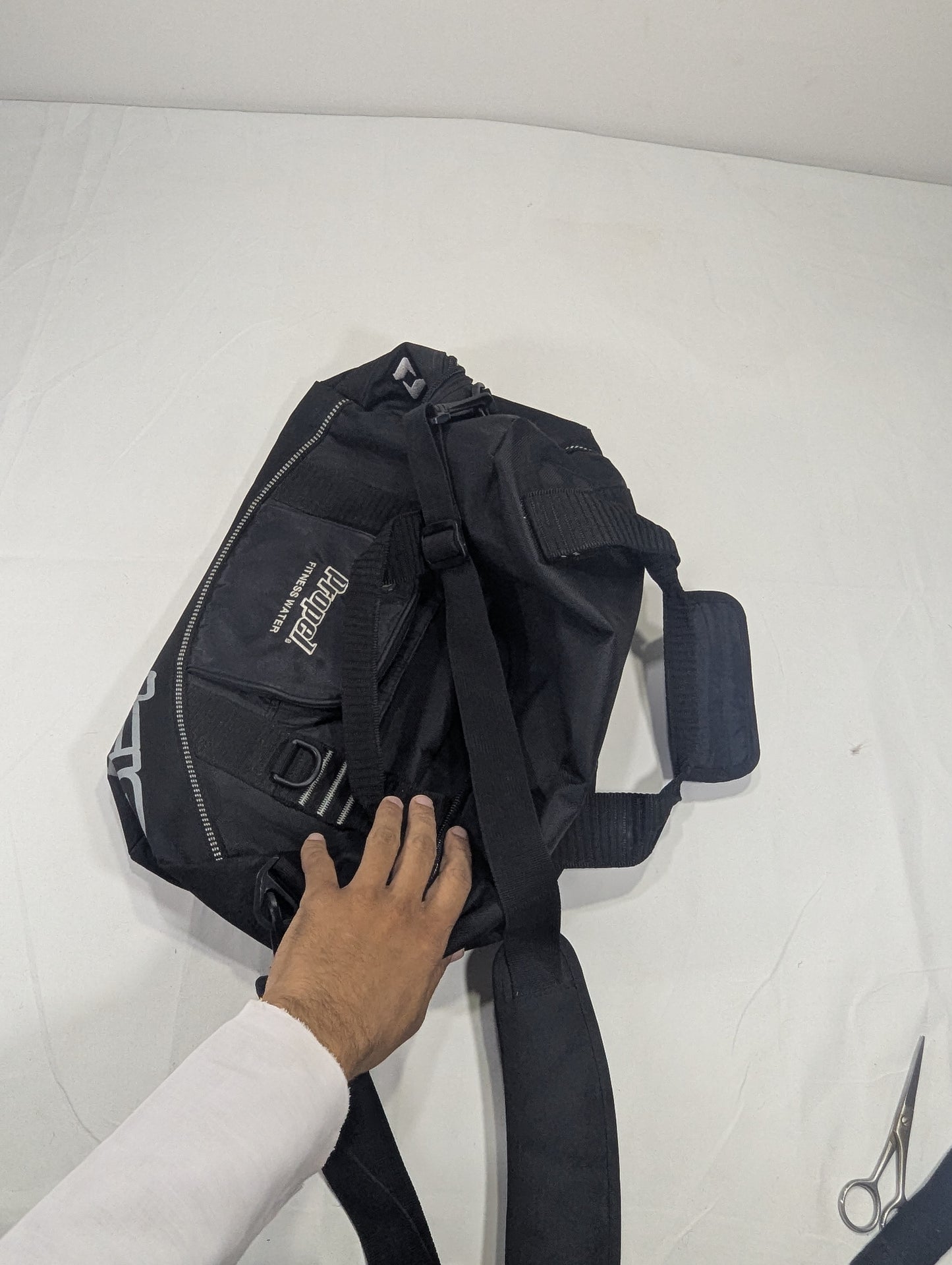 Nike Authentic bag with separate shoes portion for gym travelling purpose