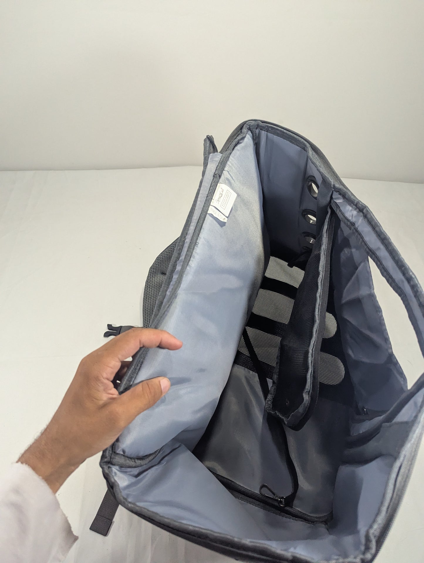 Pet backpack