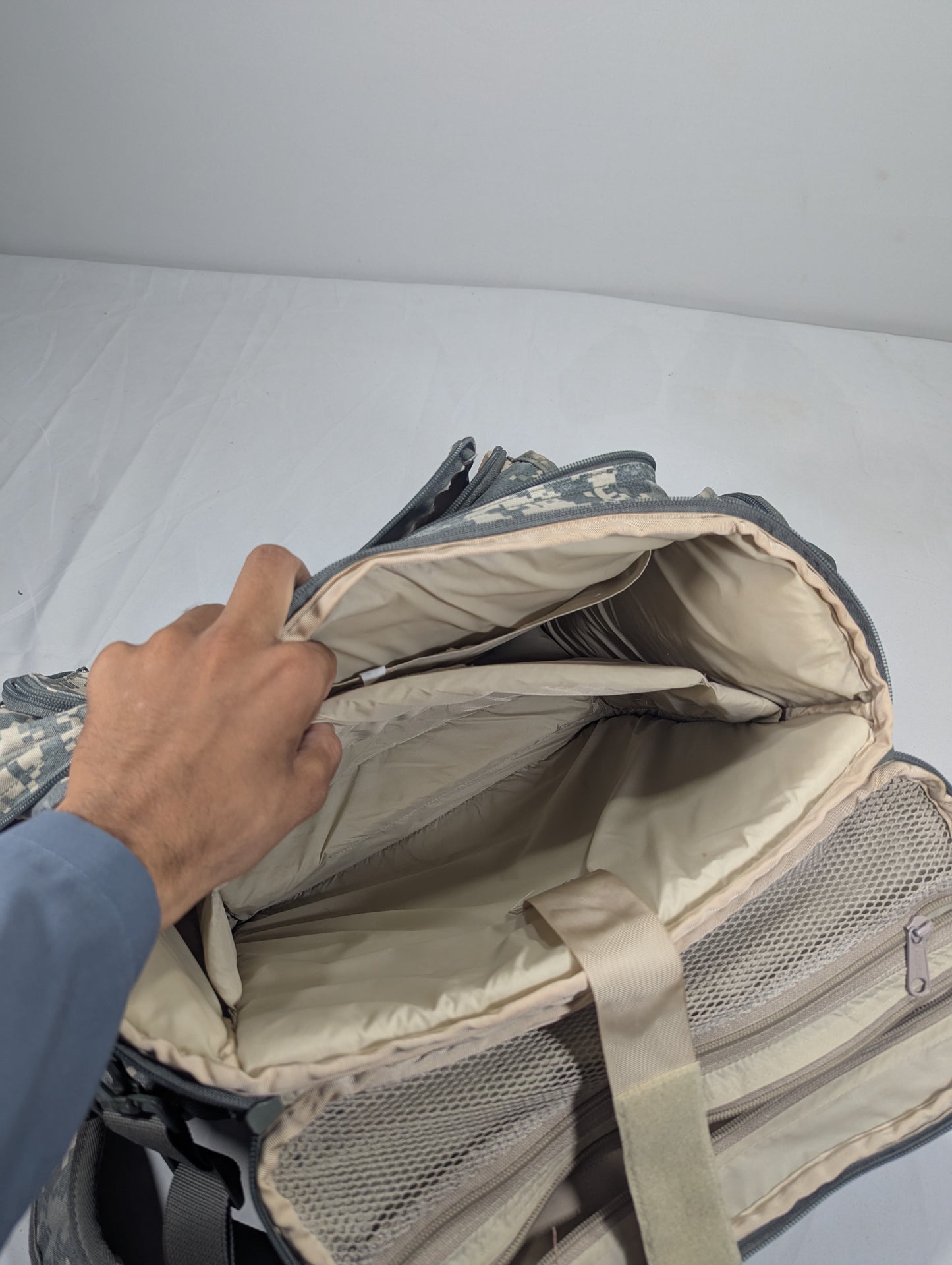 Military lot heavy duty backpack