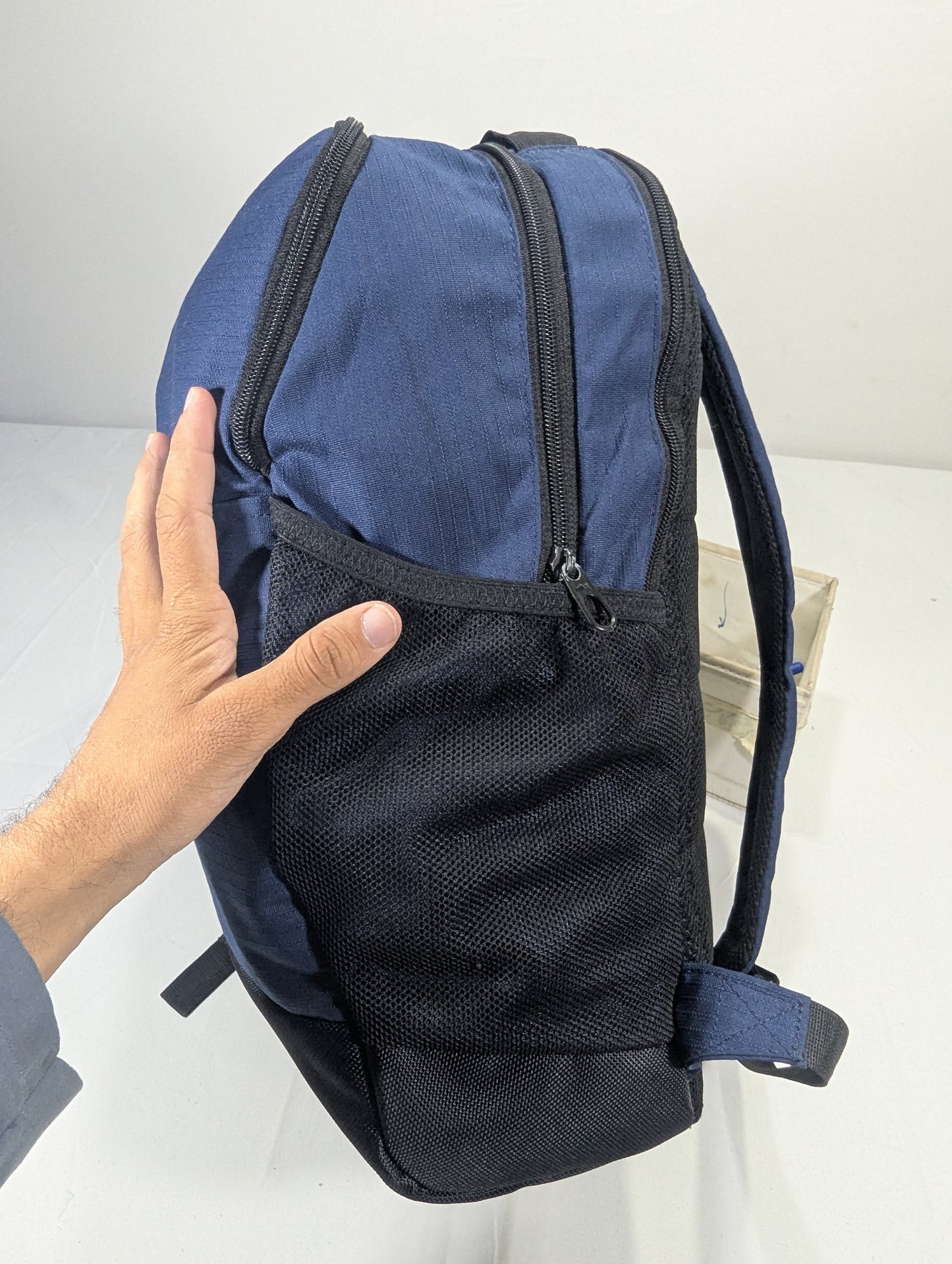 Blue color nike authentic backpack