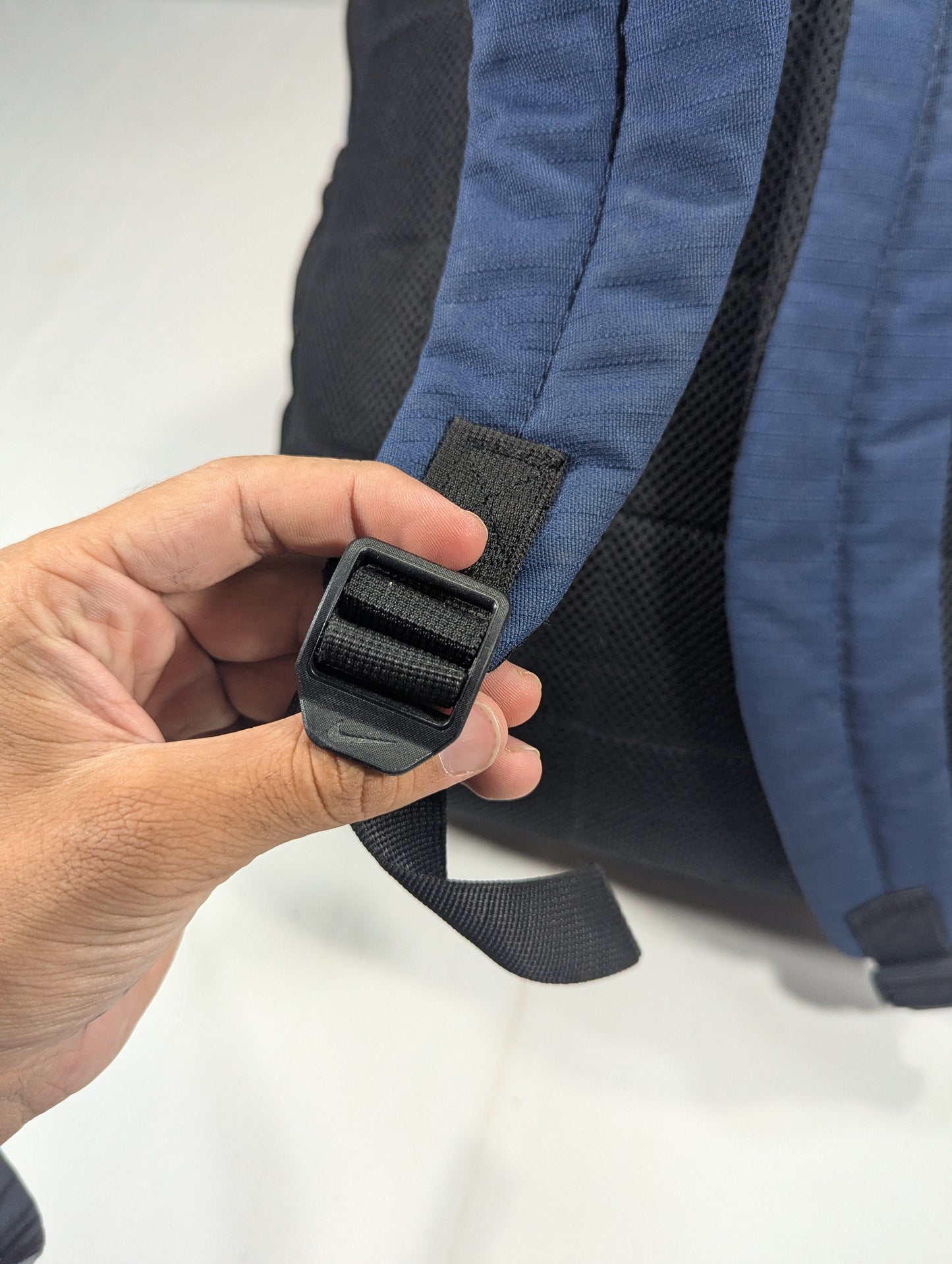 Blue color nike authentic backpack