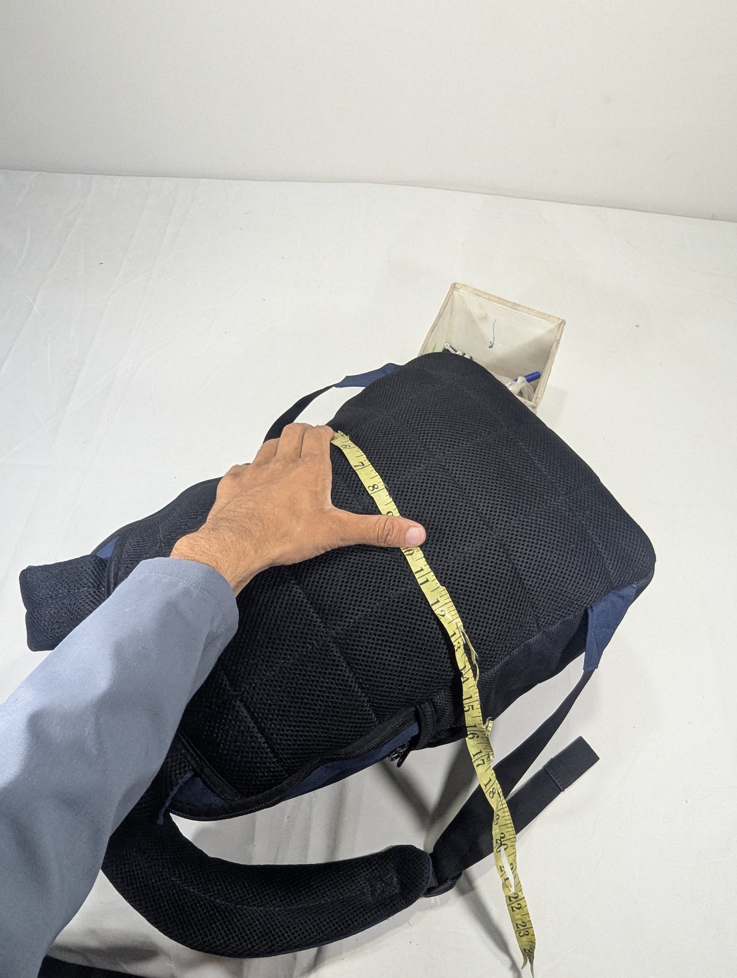 Blue color nike authentic backpack