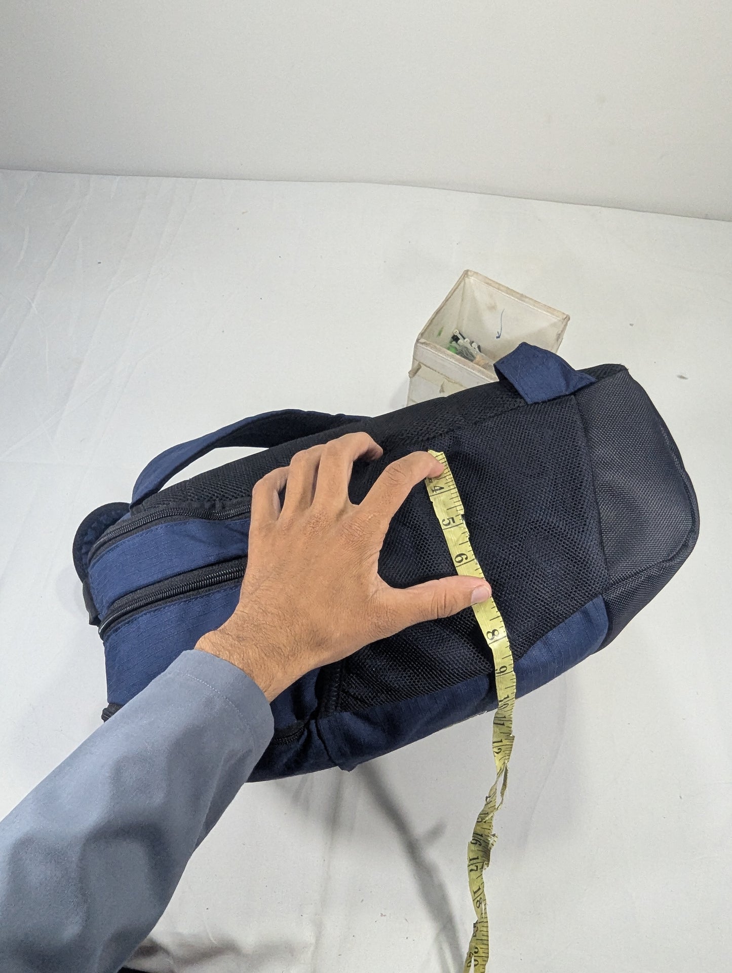 Blue color nike authentic backpack