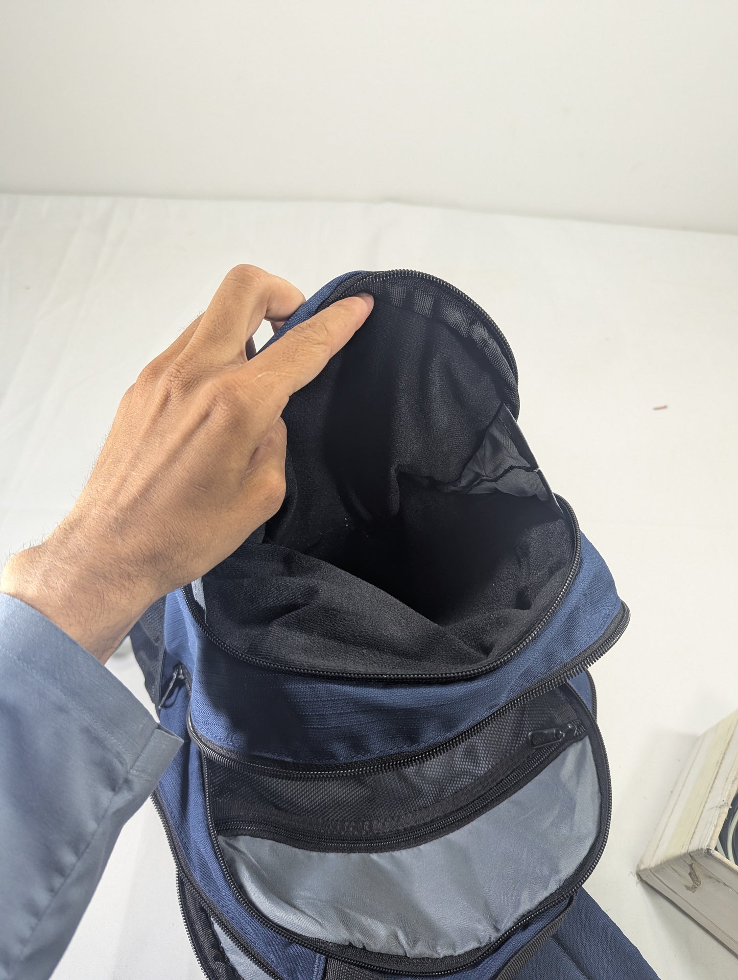 Blue color nike authentic backpack