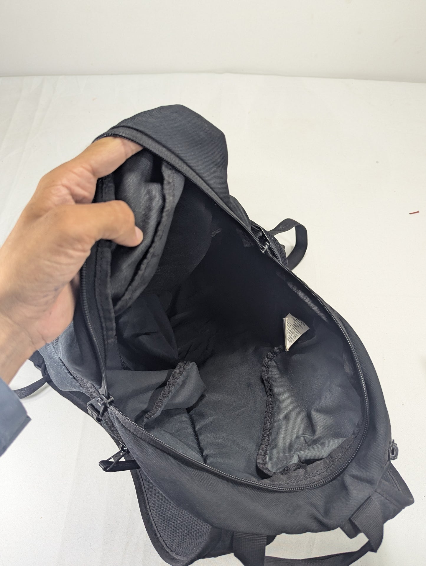 Black color Nike backpack