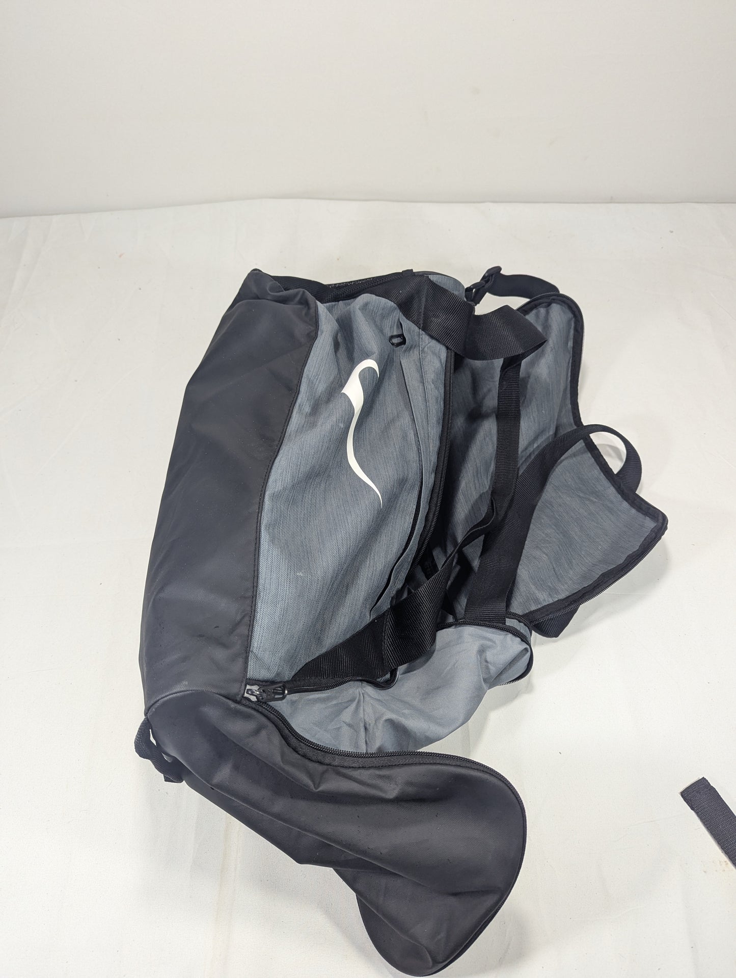 Nike bag with separate shoes portion
