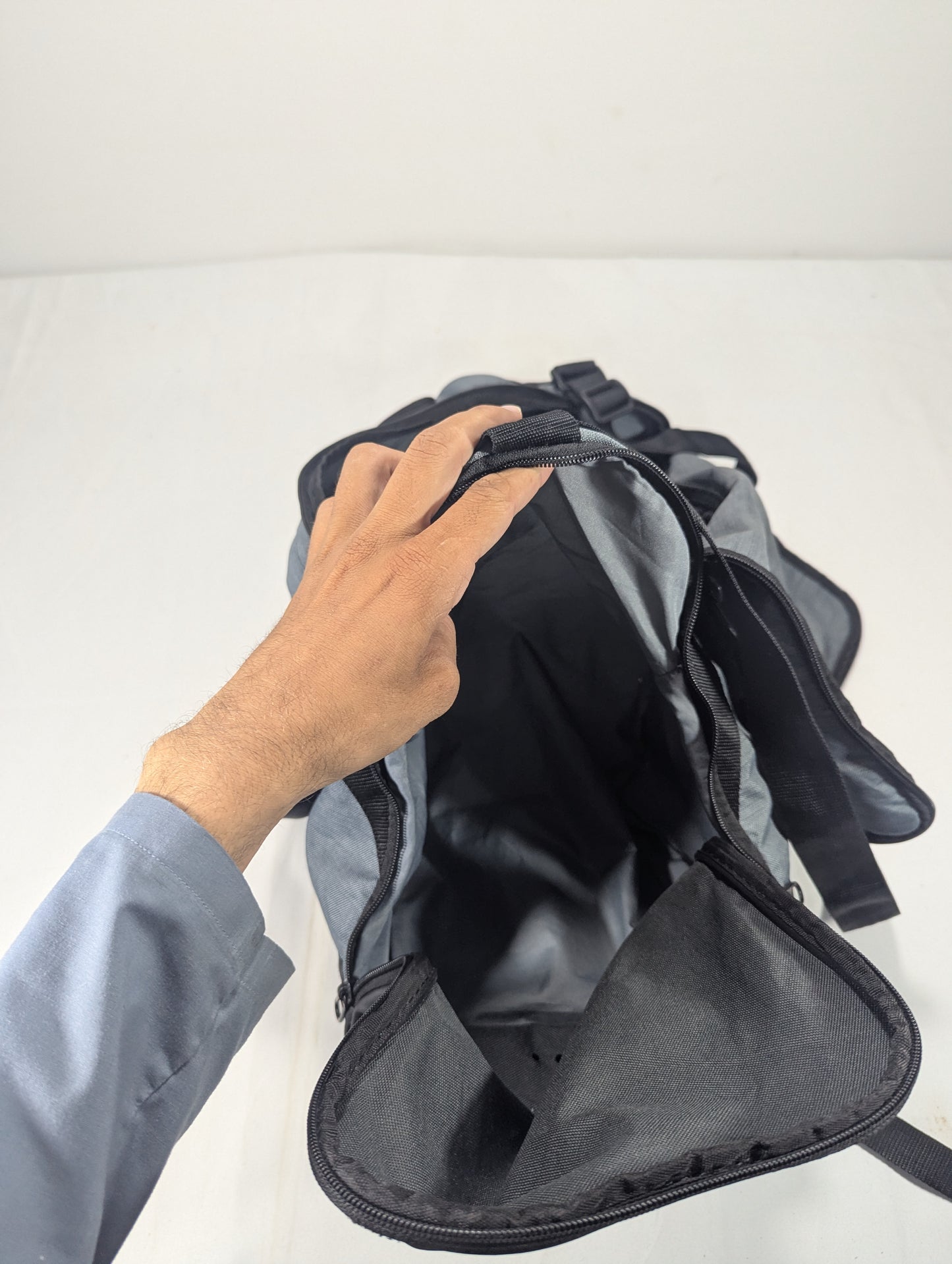 Nike bag with separate shoes portion