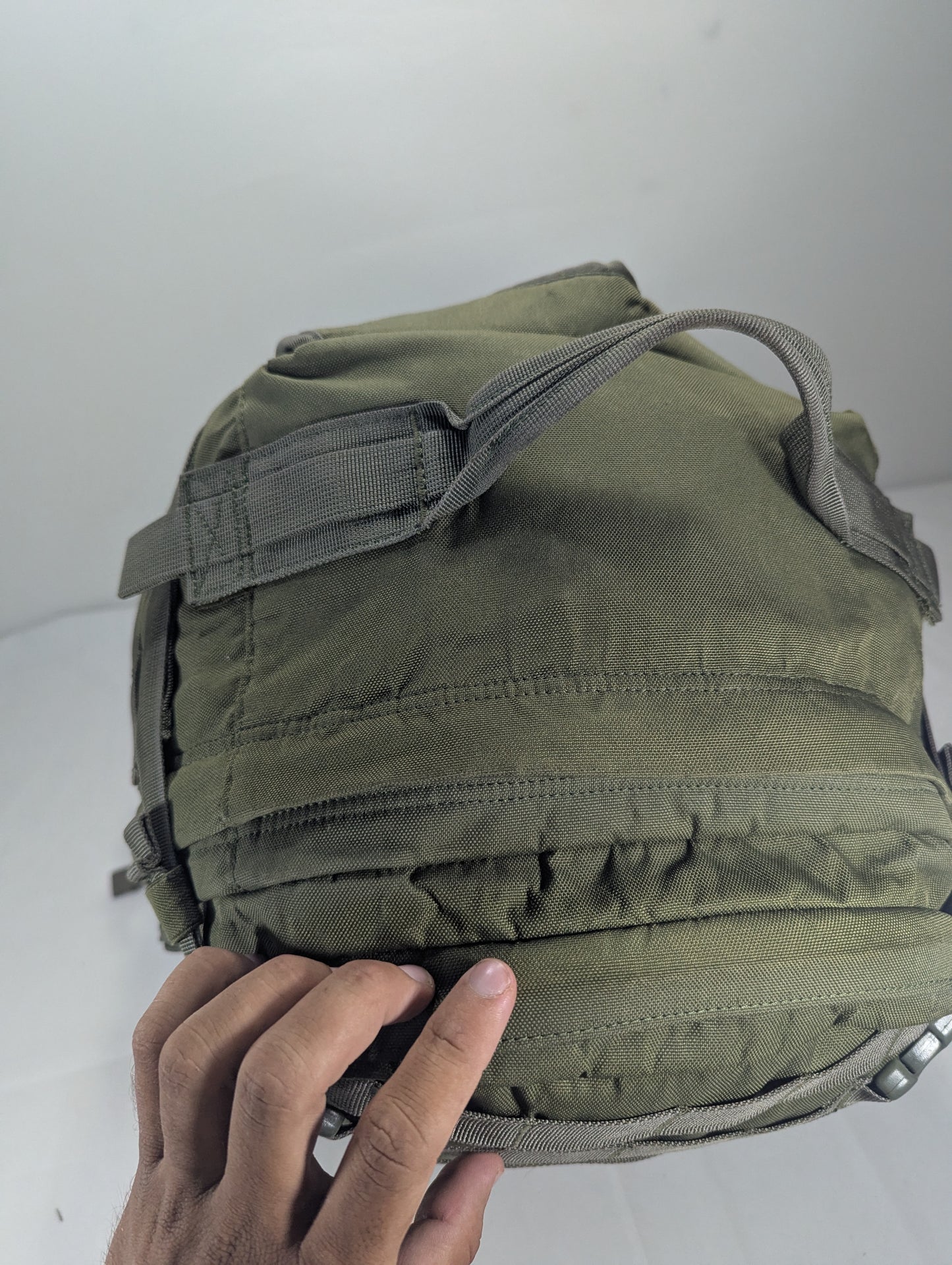 Camouflage military backpack