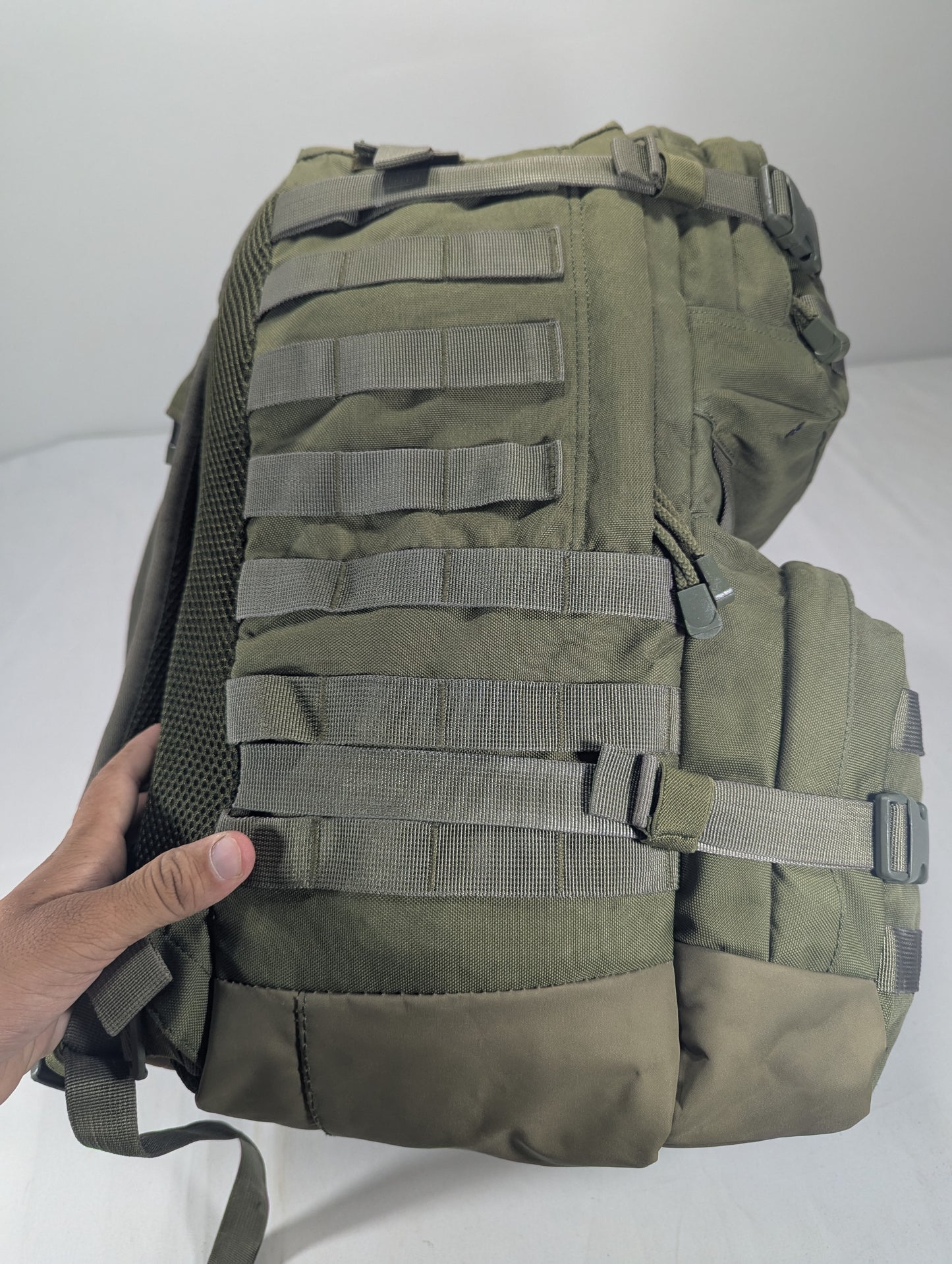 Camouflage military backpack