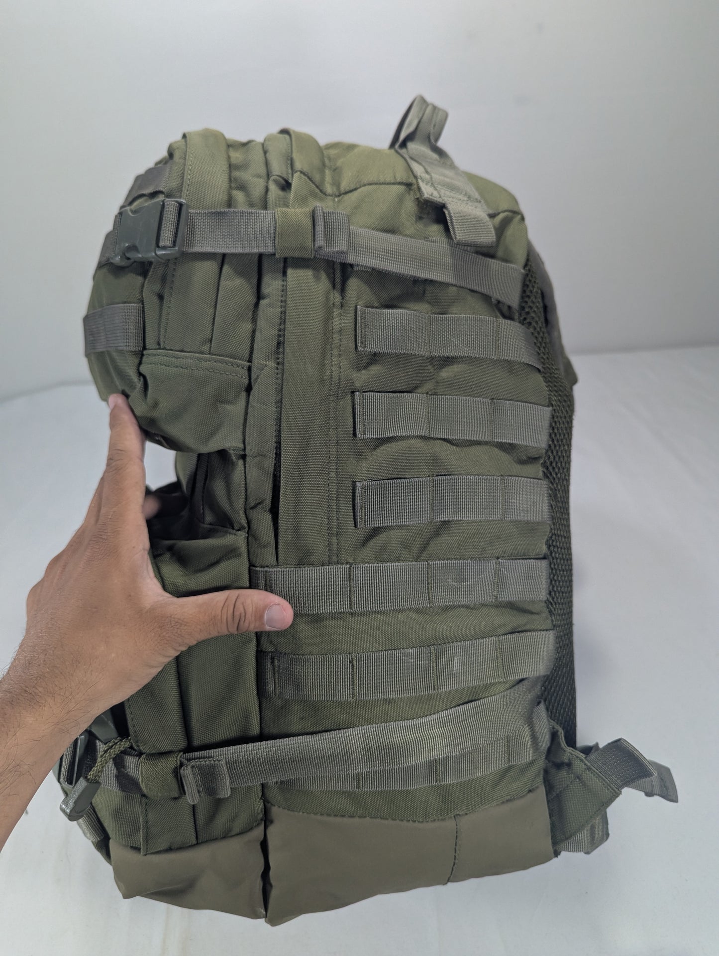 Camouflage military backpack