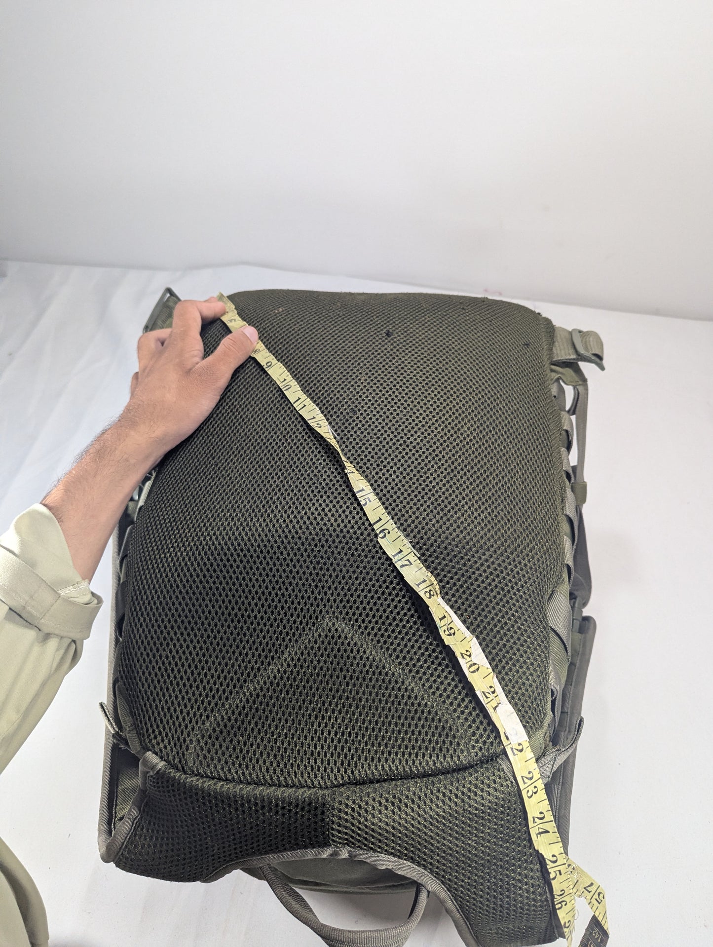 Camouflage military backpack