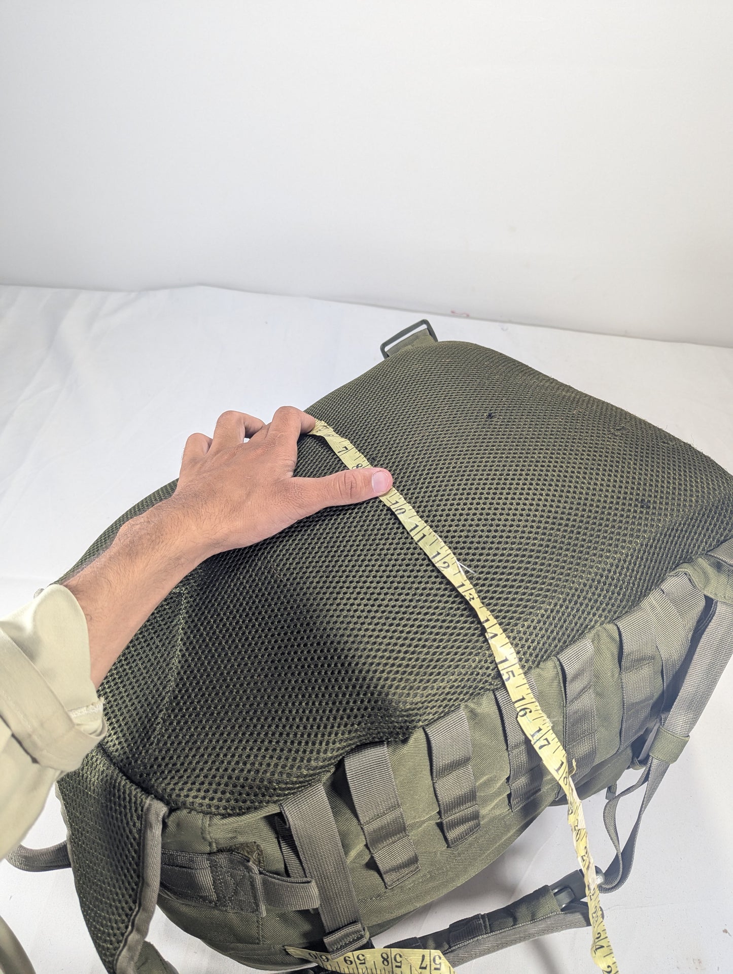 Camouflage military backpack