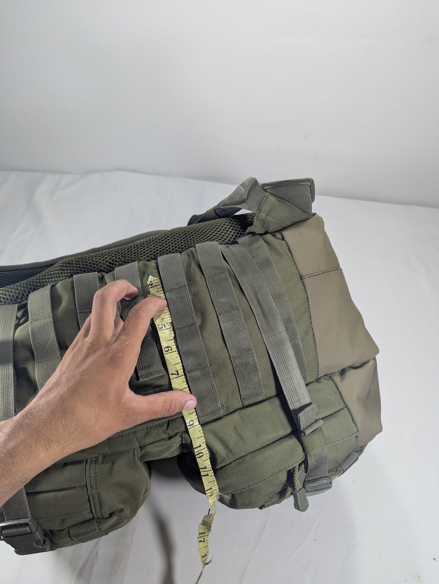 Camouflage military backpack