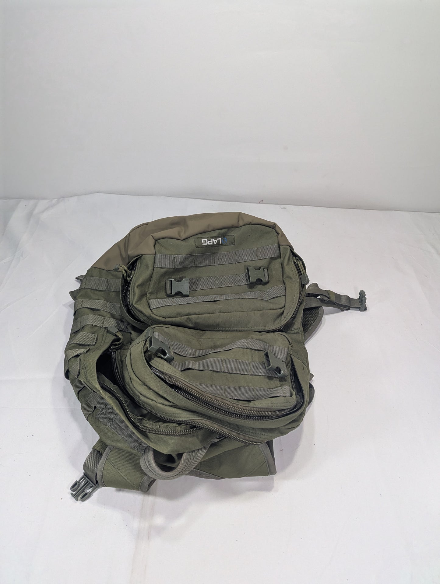 Camouflage military backpack