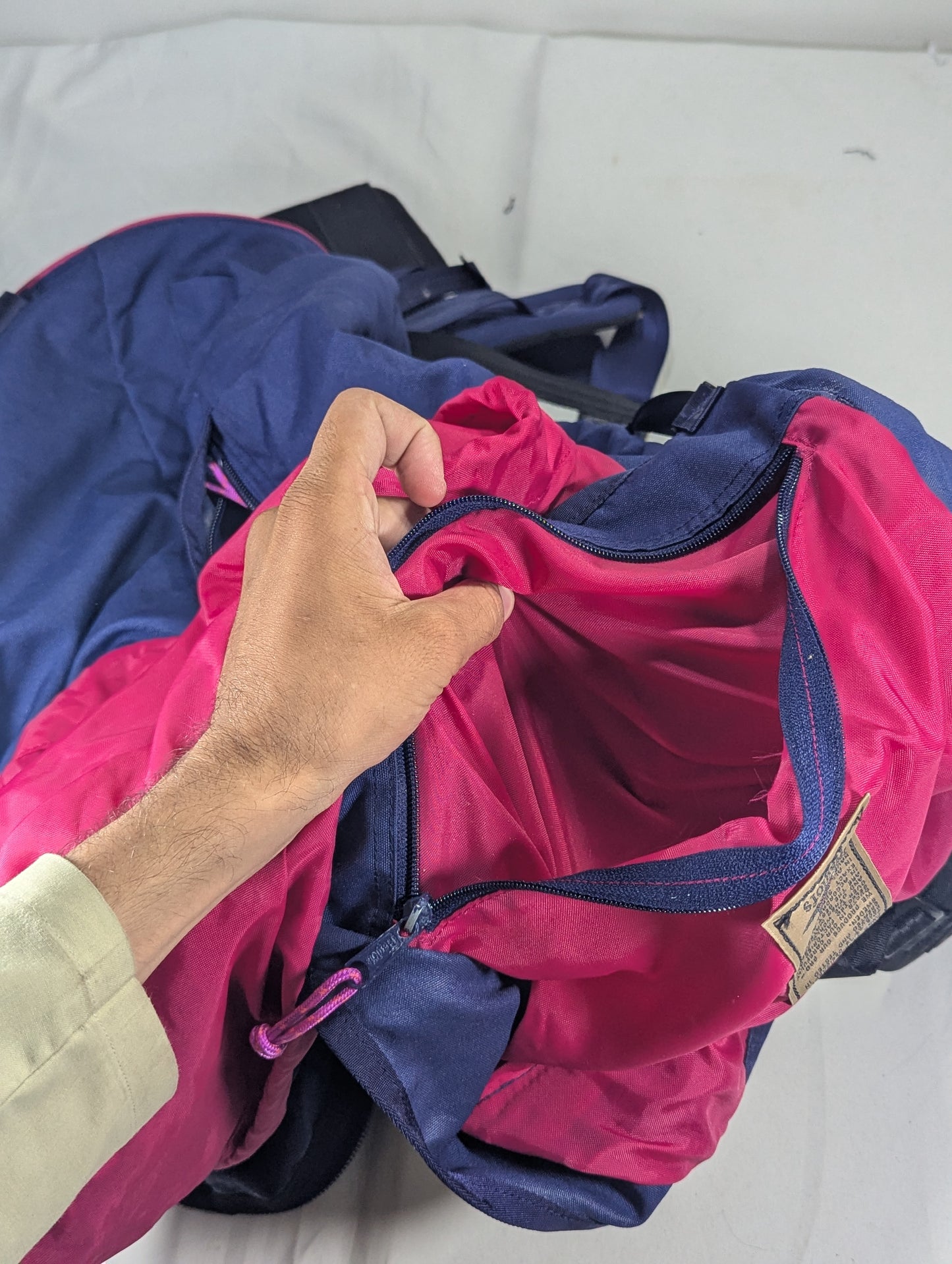 Hiking tourist backpack