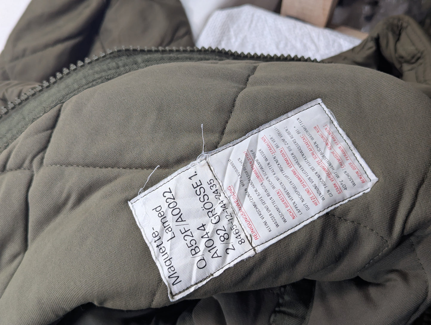 Preloved Military lot sleeping bag Sb9 S L5