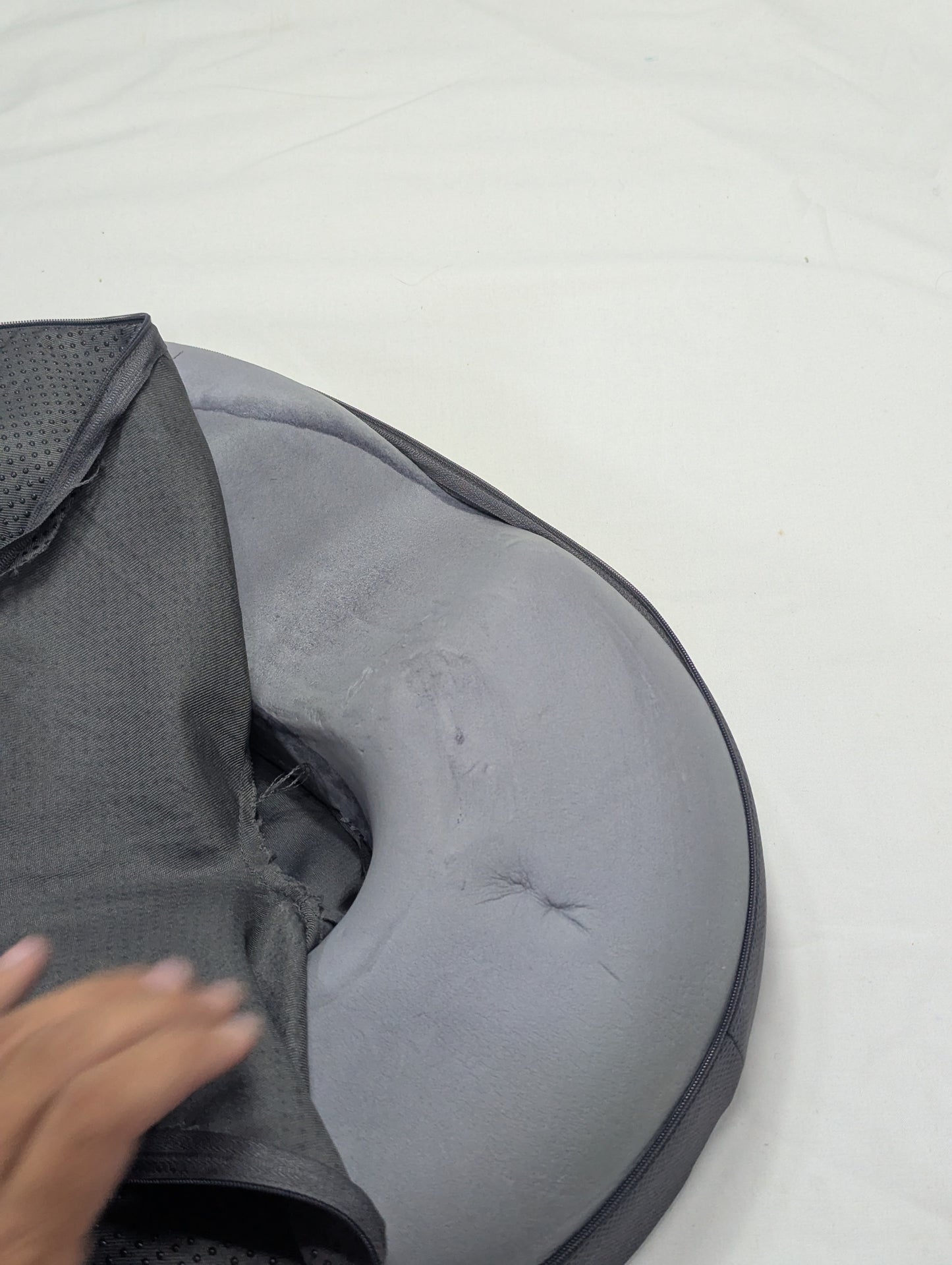 Orthopedic Ring Cushion Made from Memory Foam, Donut Cushion for Relief of Hemorrhoid's (Piles) and Coccyx