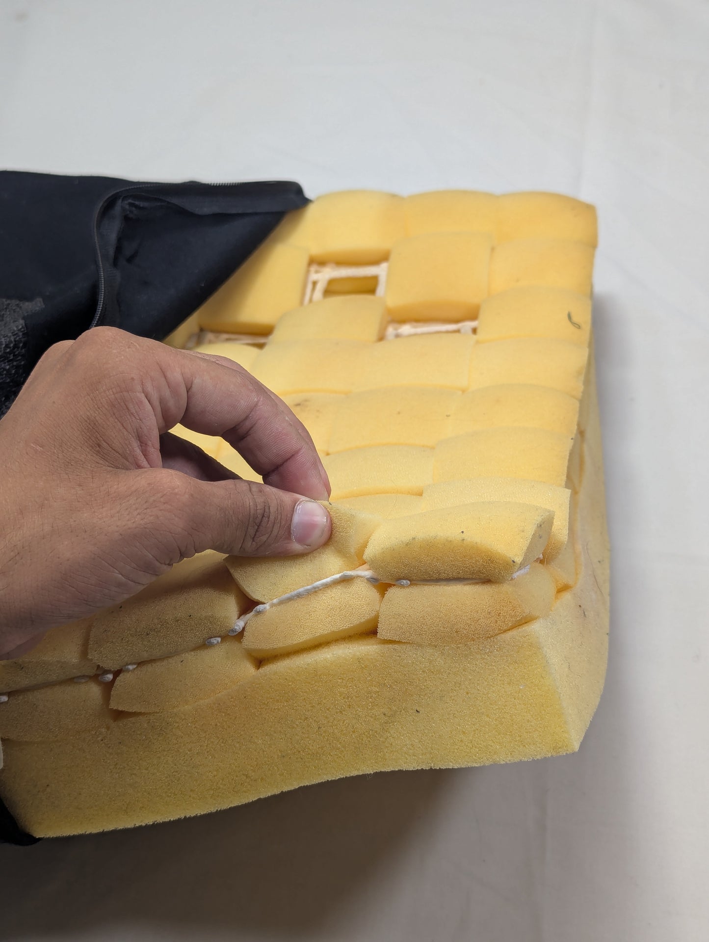 Medline Seat Cushion to Relieve Pressure and Lower Back Pain, Tailbone and Sciatica Issues, Coccyx Cushion is Tilted to Restore Natural Curve of Spine