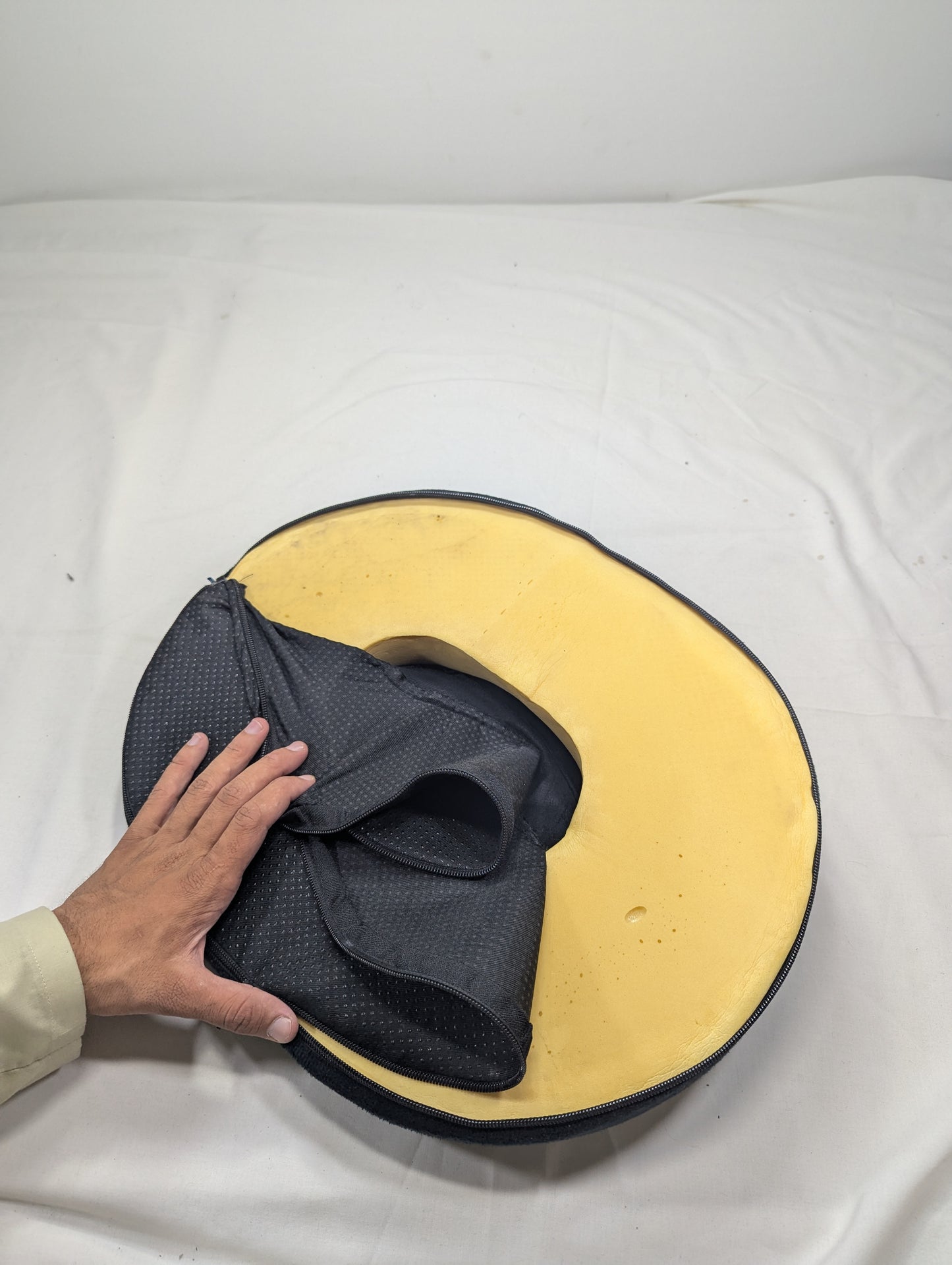 Orthopedic Ring Cushion Made from Memory Foam, Donut Cushion for Relief of Hemorrhoid's (Piles) and Coccyx