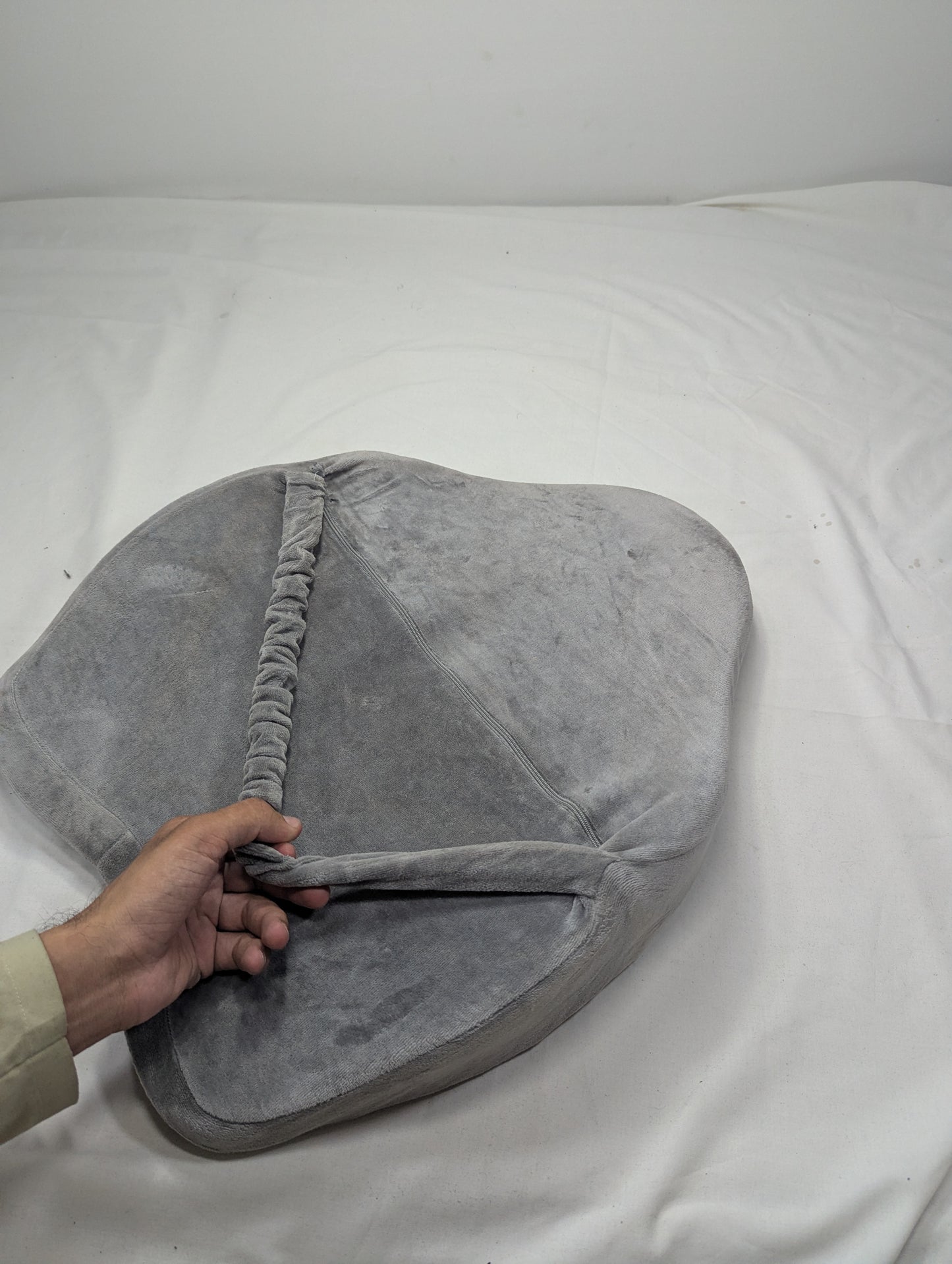 Lumbar Pillow - Patented Ergonomic Multi-Region Firm Back Support for Lower Back Pain Relief - Lumbar Support
