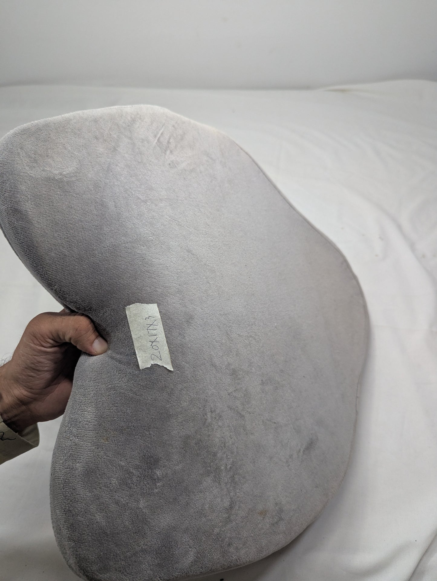 Lumbar Pillow - Patented Ergonomic Multi-Region Firm Back Support for Lower Back Pain Relief - Lumbar Support