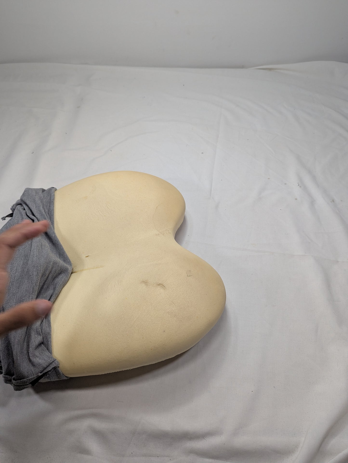 Lumbar Pillow - Patented Ergonomic Multi-Region Firm Back Support for Lower Back Pain Relief - Lumbar Support